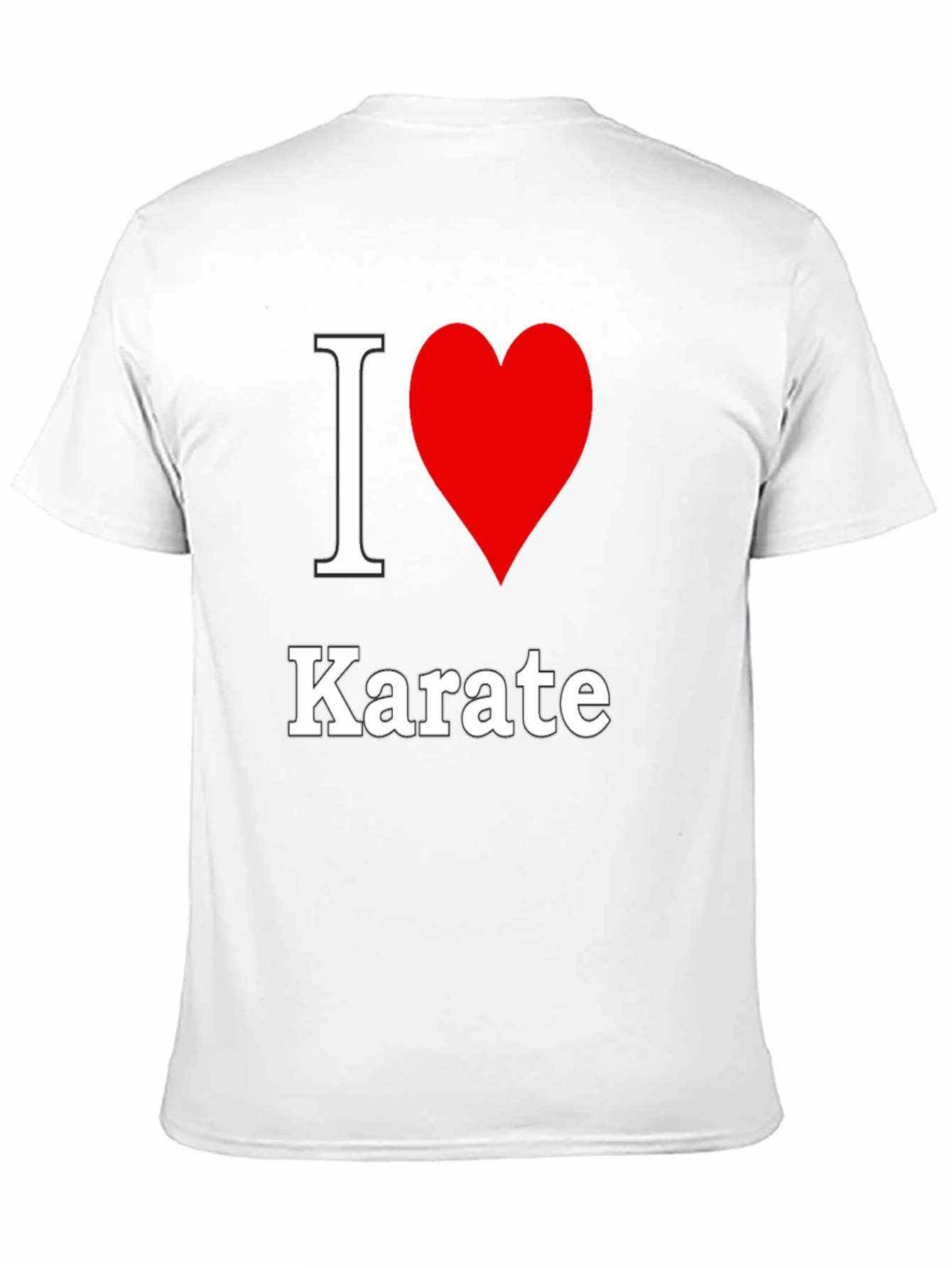 I Love Karate T-Shirt - Martial Arts Tee