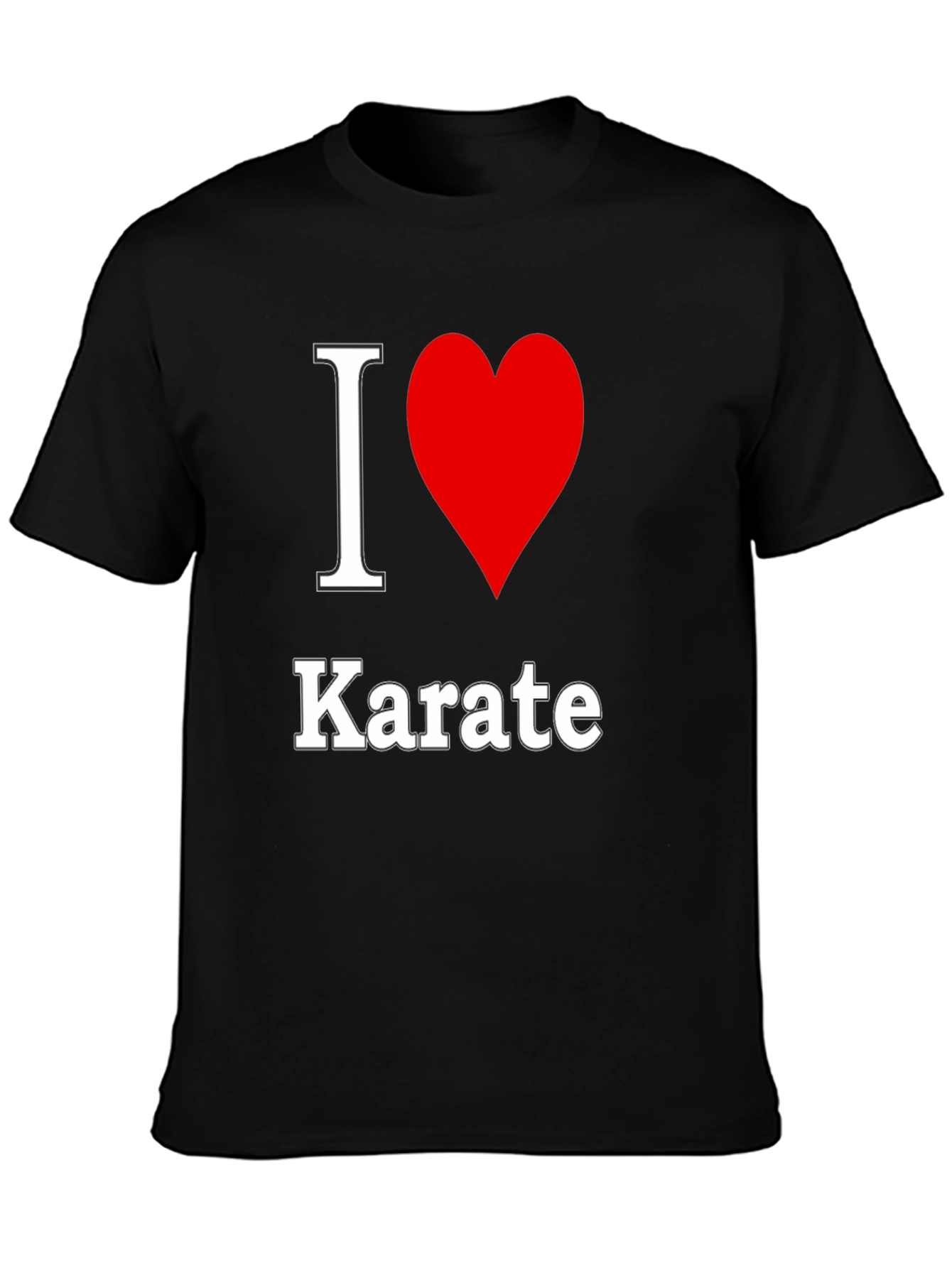 I Love Karate T-Shirt - Martial Arts Tee