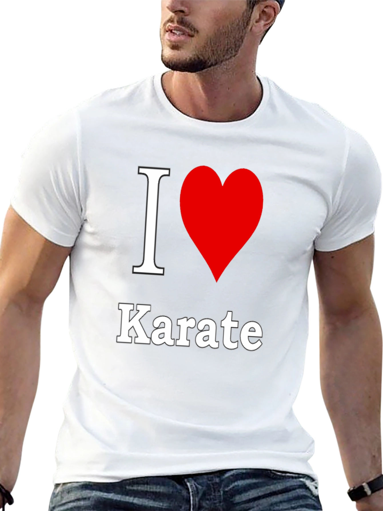 I Love Karate T-Shirt - Martial Arts Tee