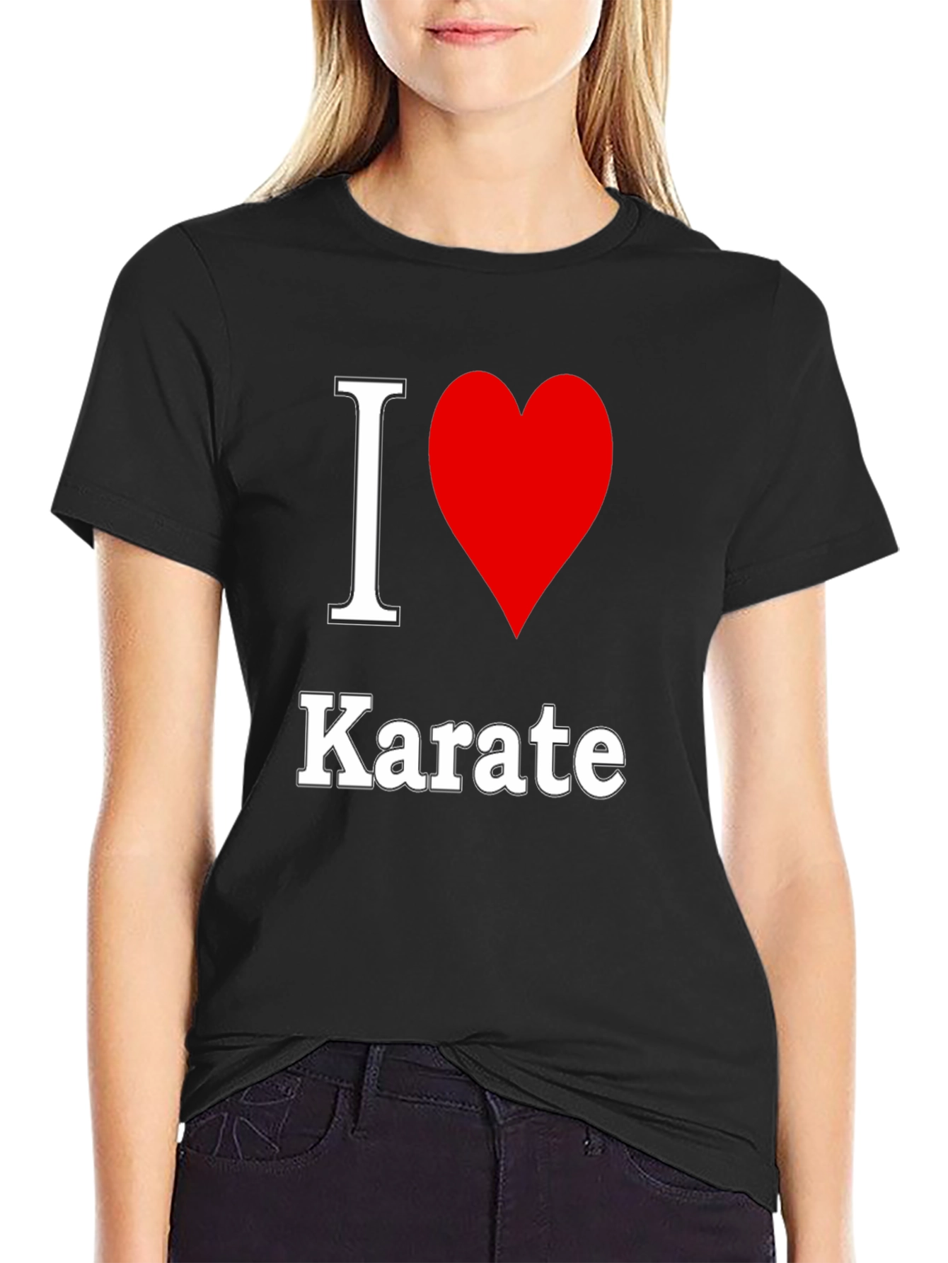 I Love Karate T-Shirt - Martial Arts Tee