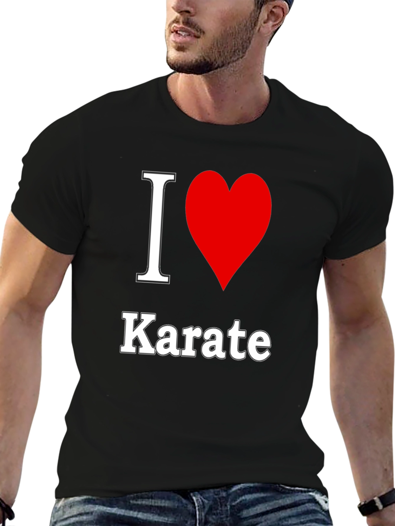 I Love Karate T-Shirt - Martial Arts Tee