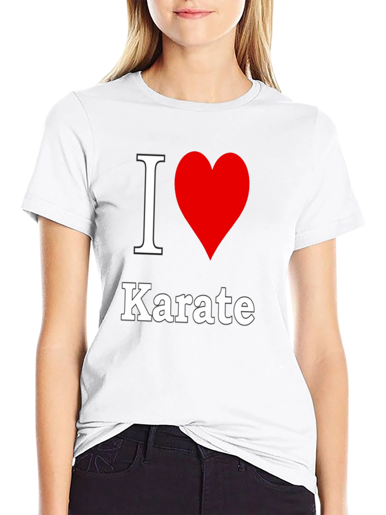 I Love Karate T-Shirt - Martial Arts Tee