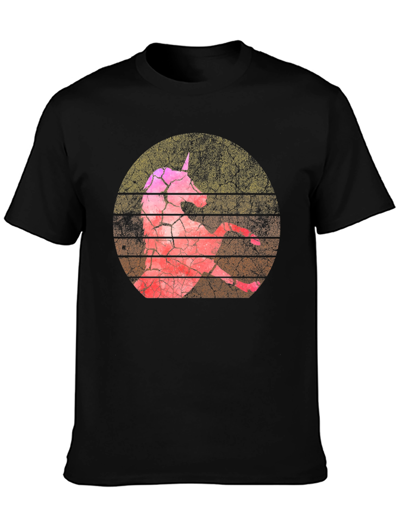 Retro Unicorn Graphic T-Shirt