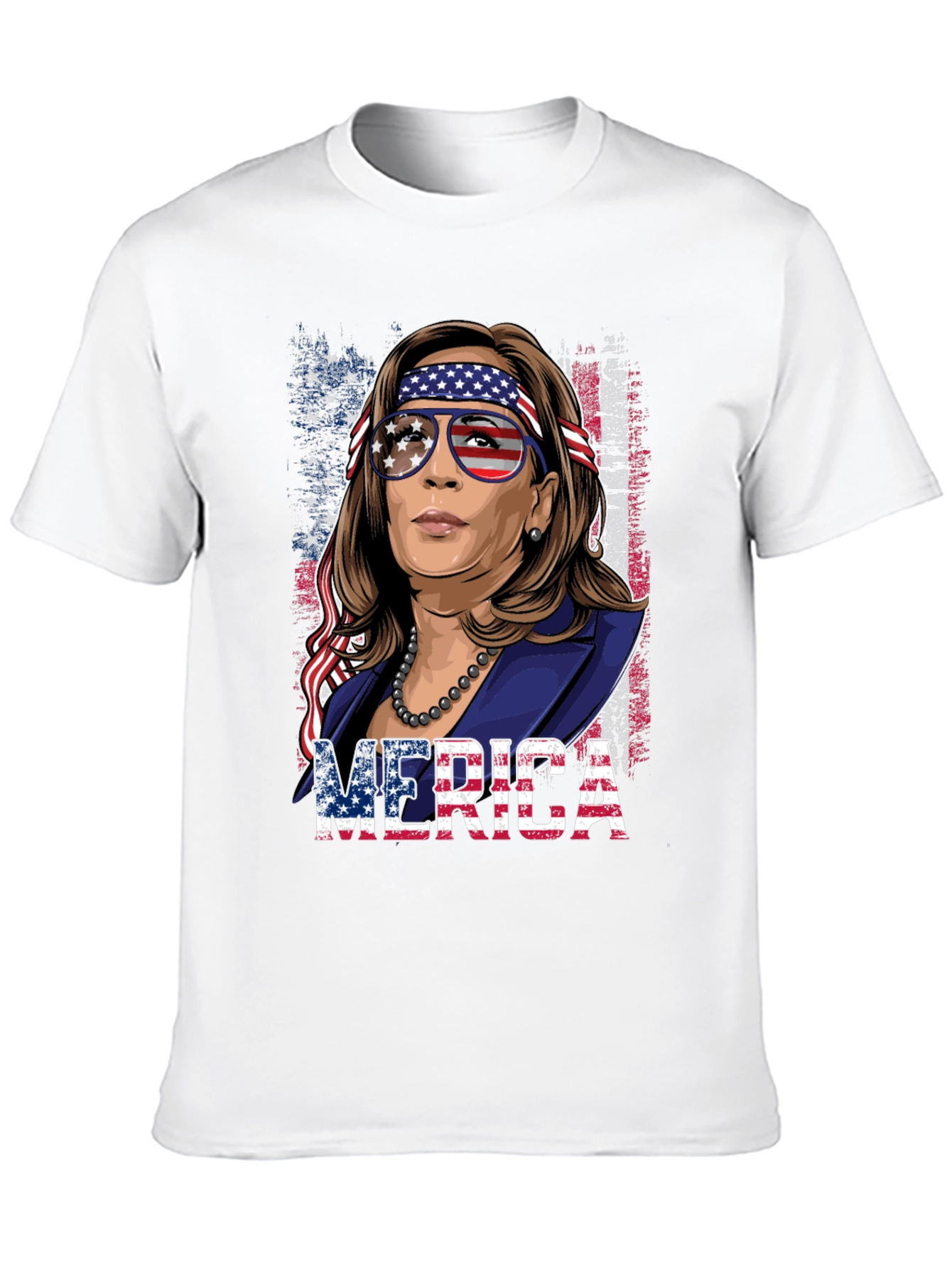 Kamala Harris Patriotic T-Shirt - Merica!