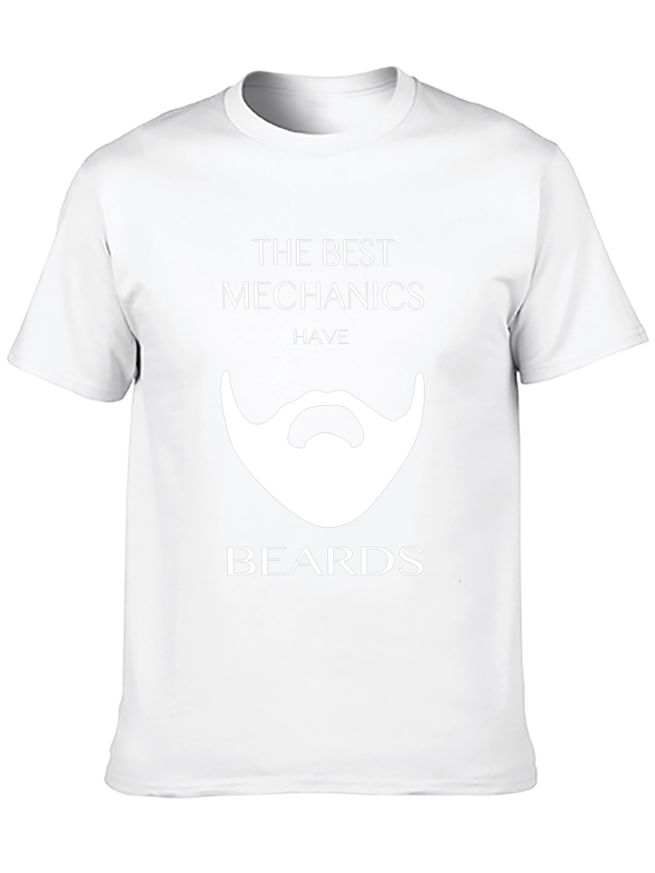 Mechanic Beard Graphic Tee - Black