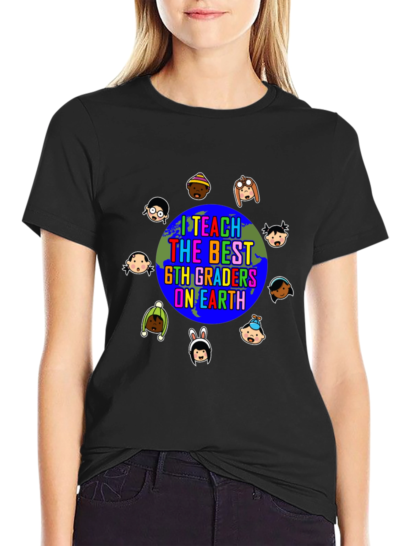 I Teach The Best 6th Graders On Earth T-Shirt