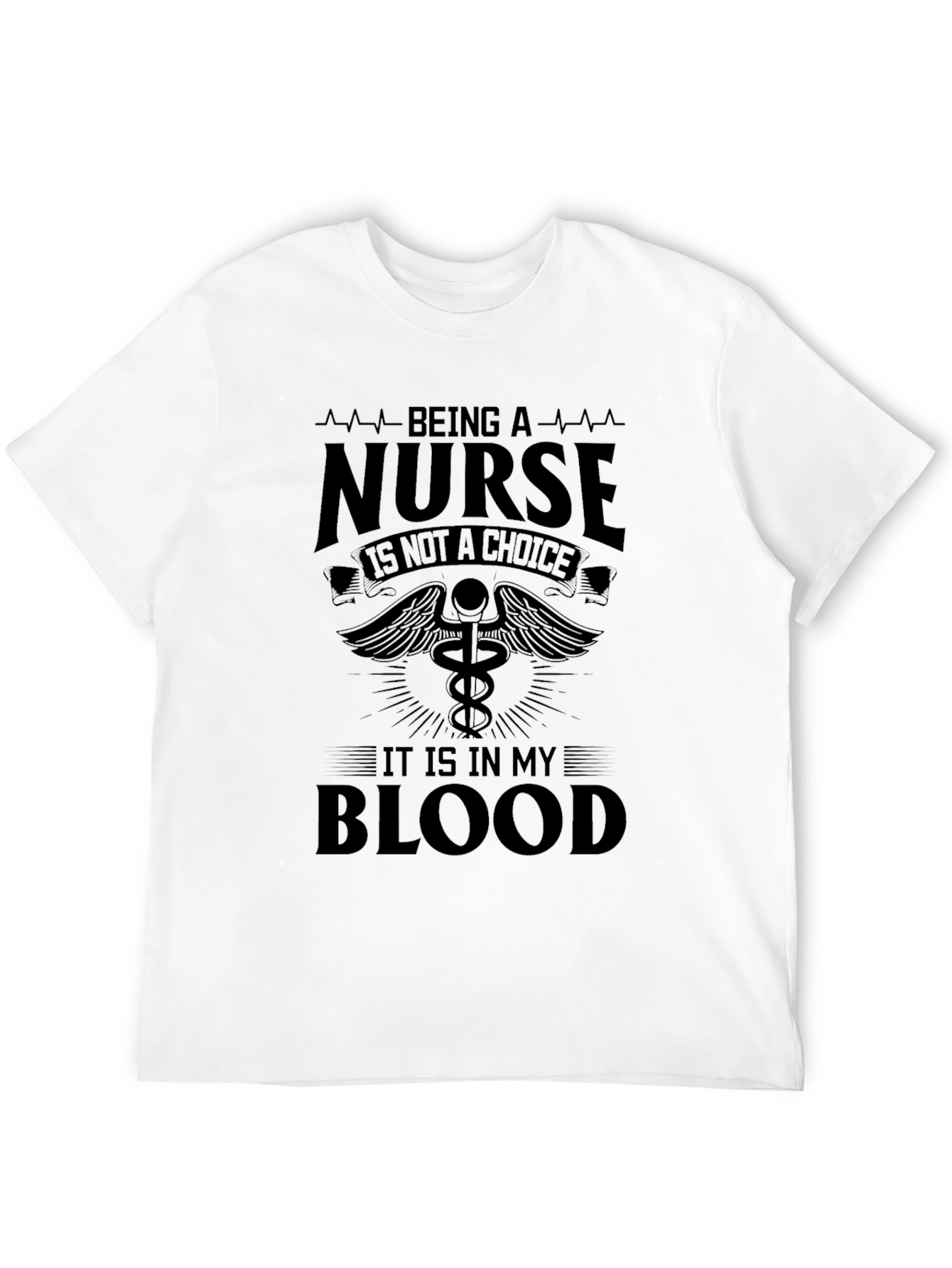 Nurse Blood T-Shirt - Healthcare Apparel