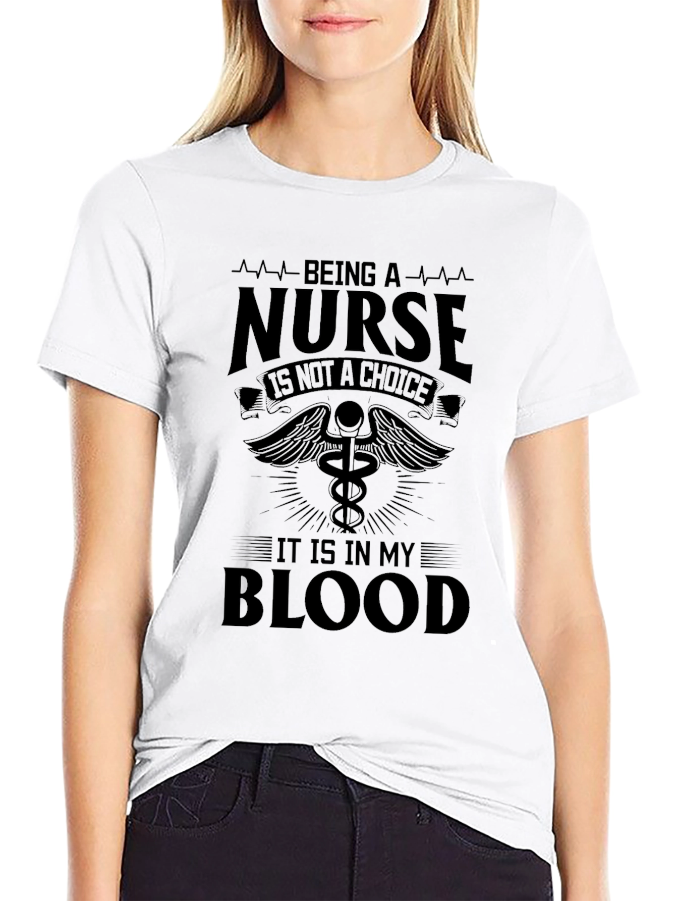 Nurse Blood T-Shirt - Healthcare Apparel