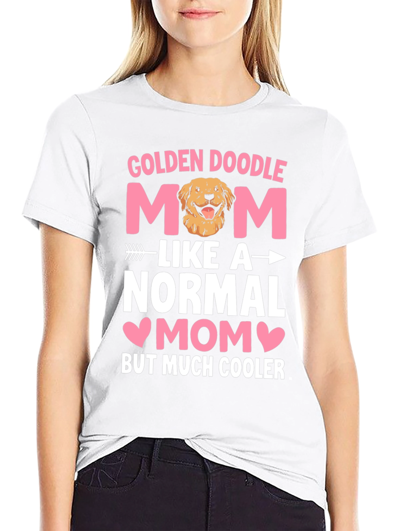 Golden Doodle Mom T-Shirt - Cool Mom Edition