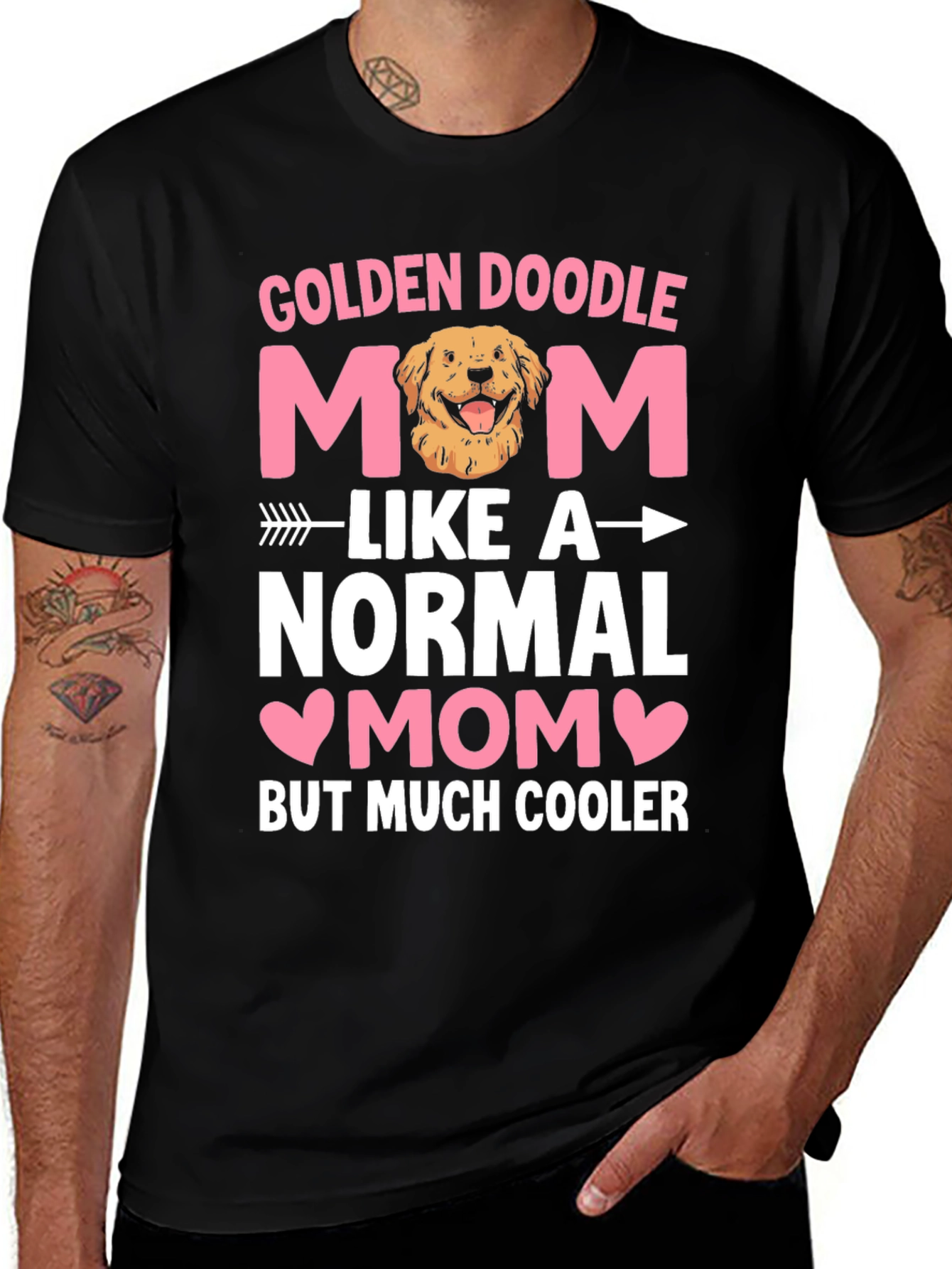 Golden Doodle Mom T-Shirt - Cool Mom Edition