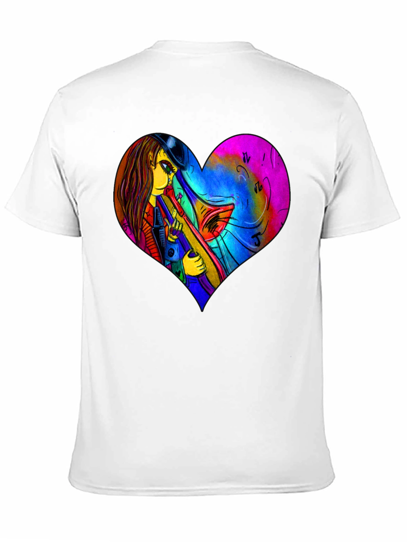 Music Lovers Heart T-Shirt