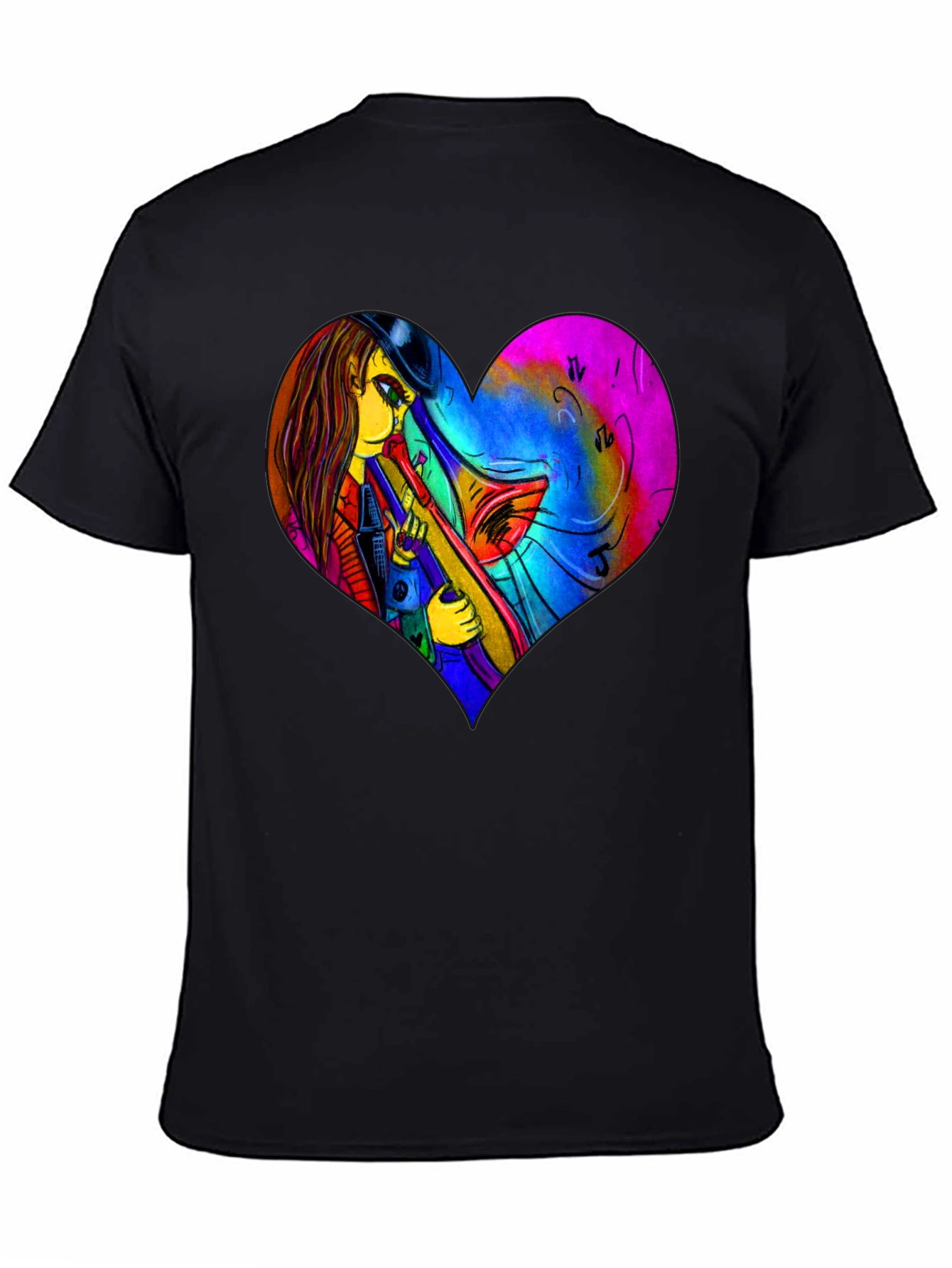 Music Lovers Heart T-Shirt