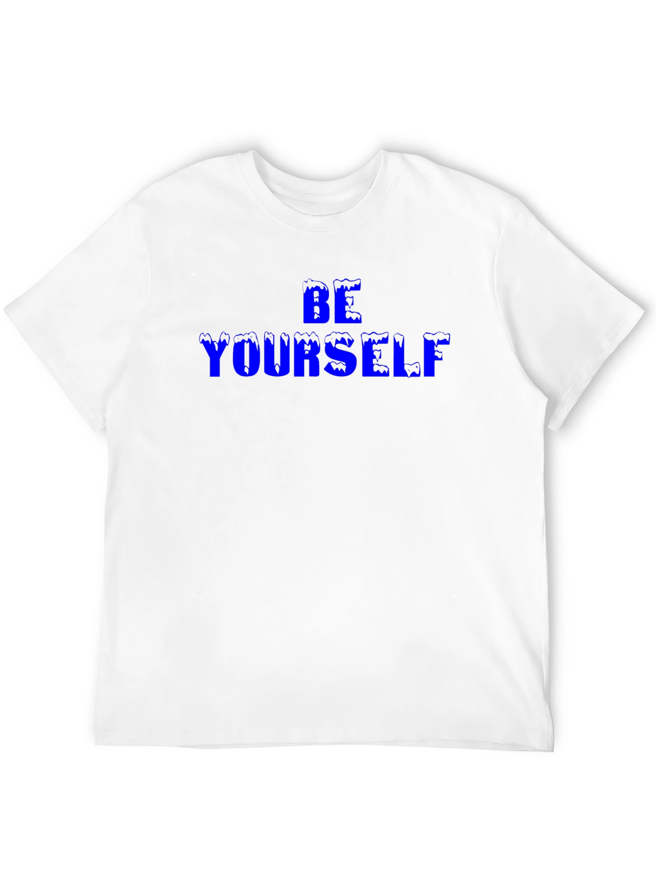Be Yourself Black Graphic Tee