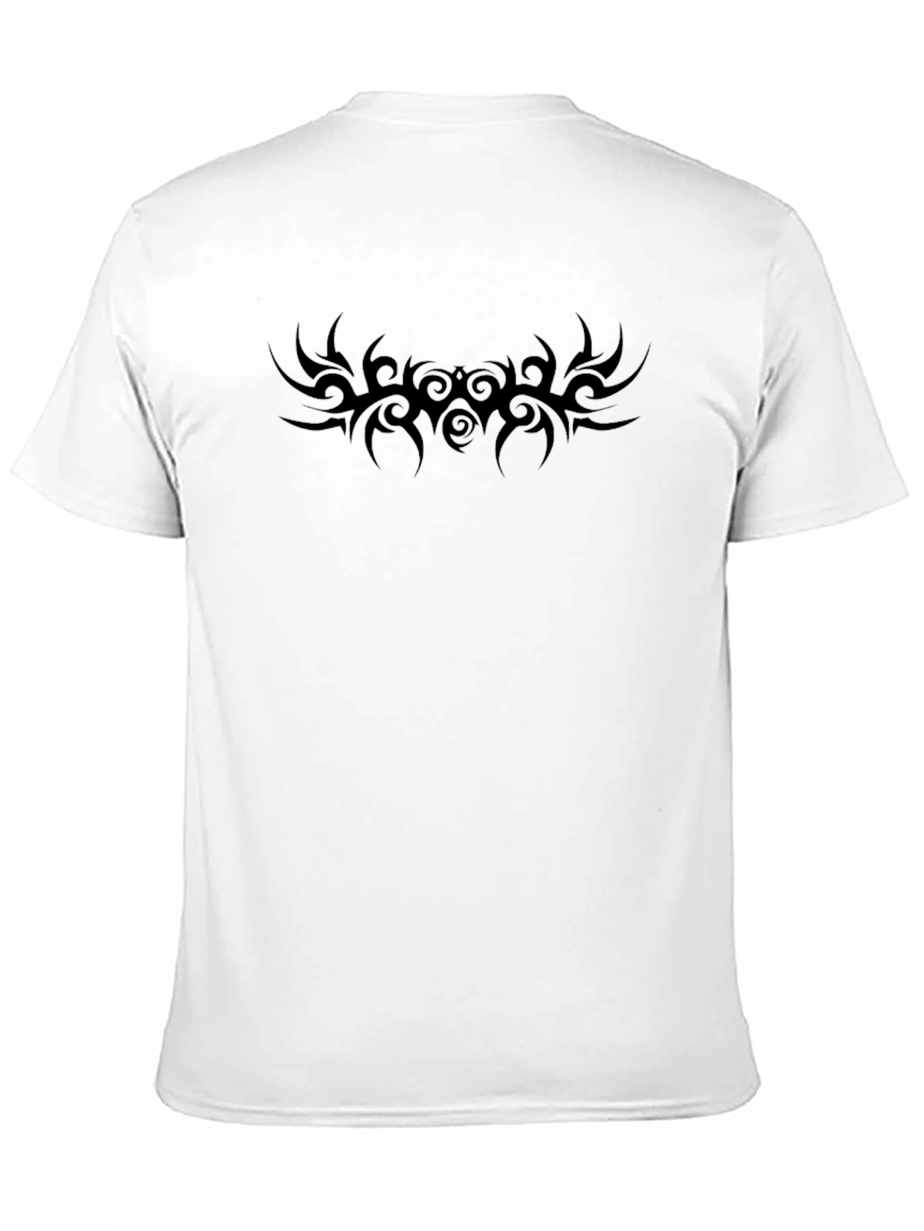 Tribal Tattoo Graphic Black T-Shirt