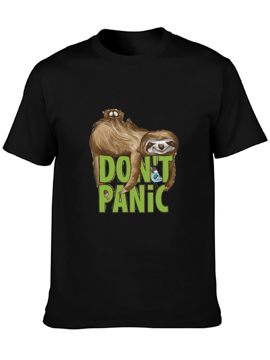 Dont Panic Sloth T-Shirt