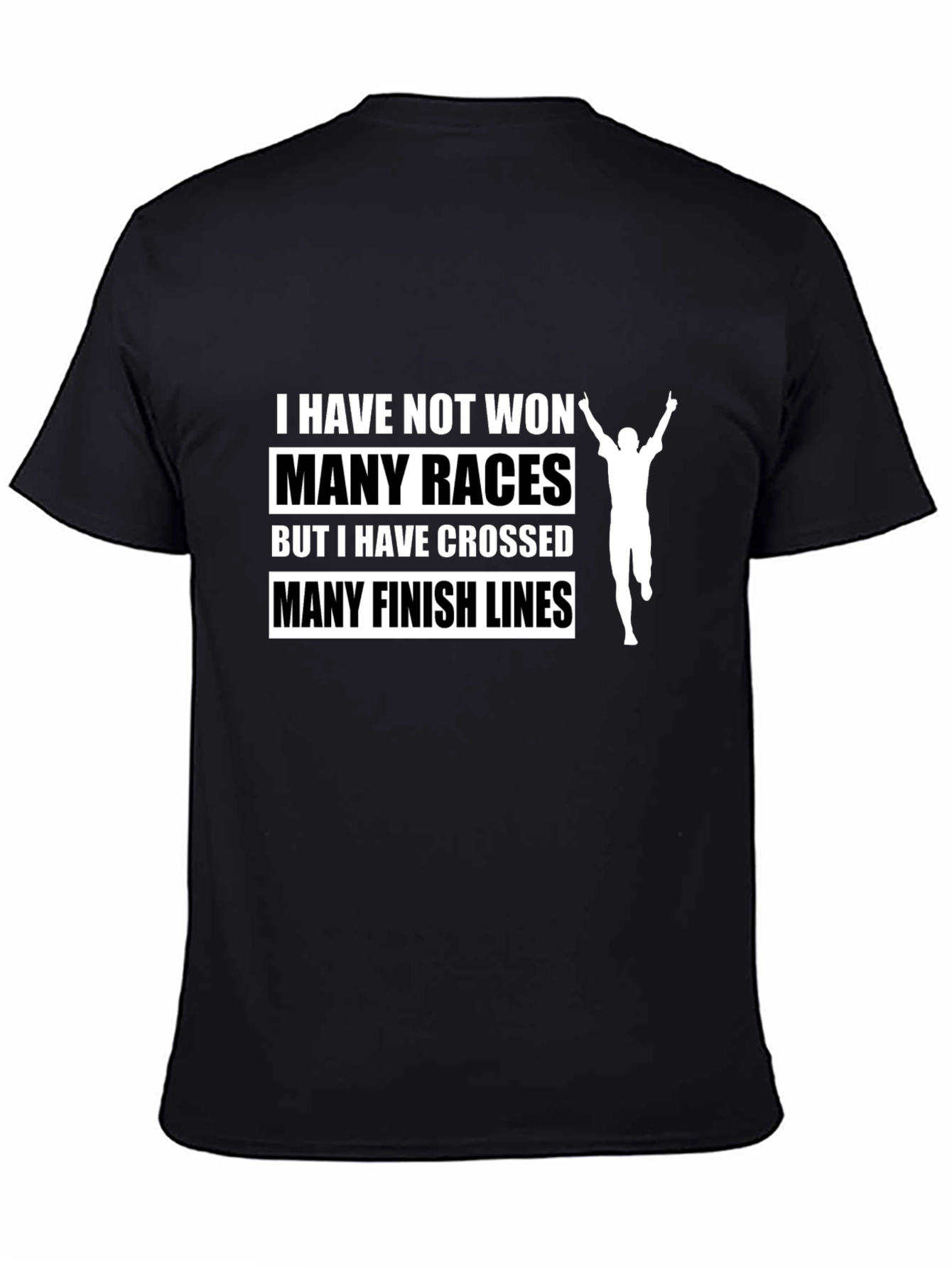Motivational Runner T-Shirt - Finish Lines