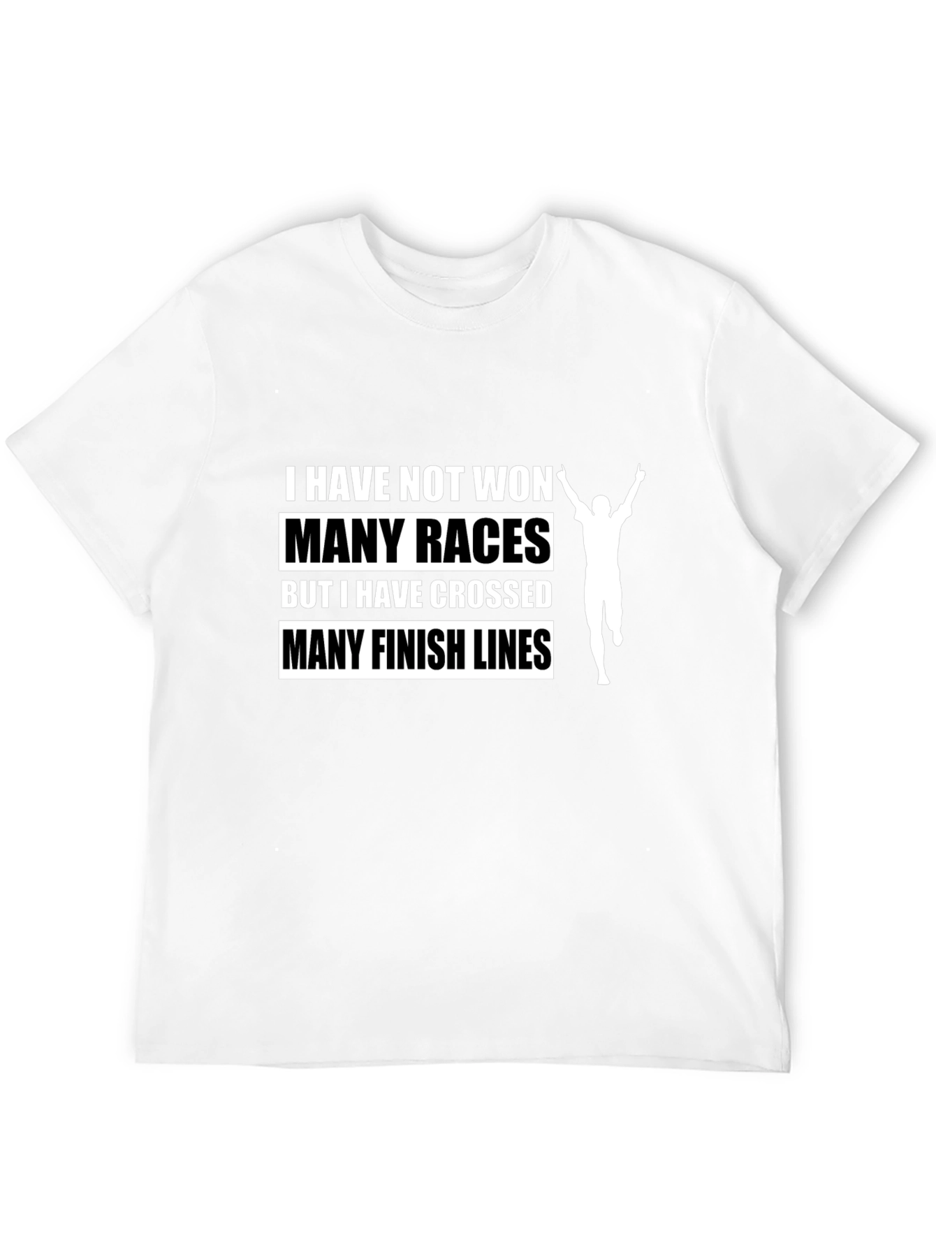 Motivational Runner T-Shirt - Finish Lines