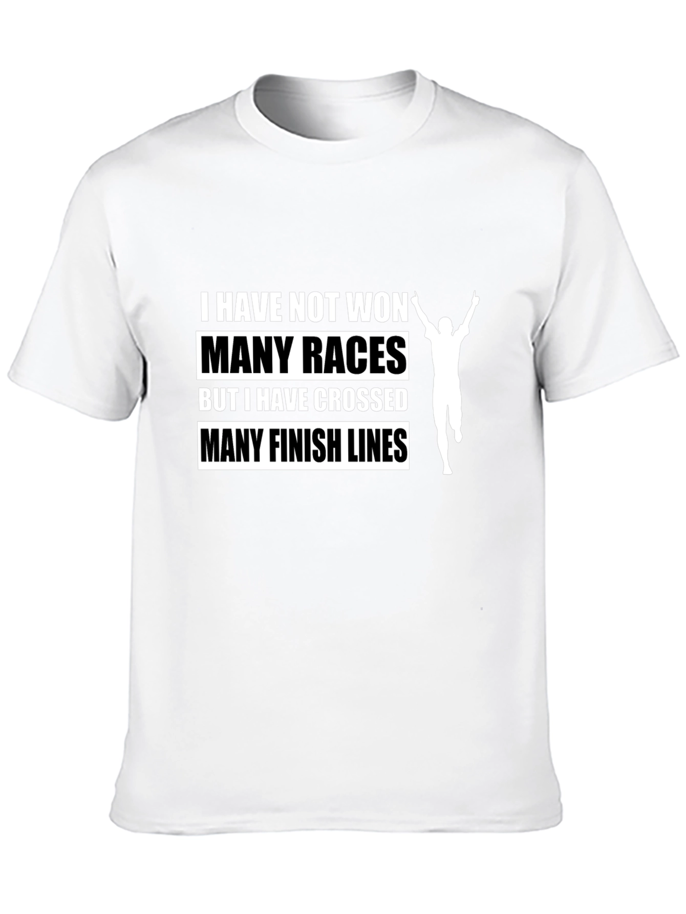 Motivational Runner T-Shirt - Finish Lines