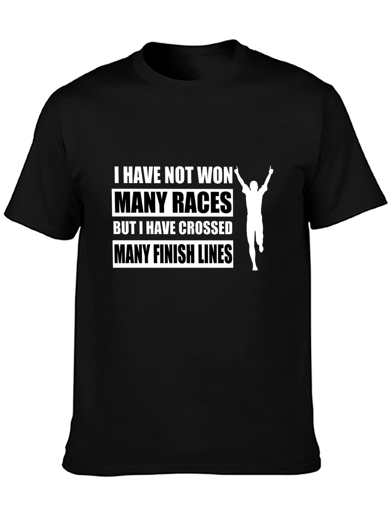 Motivational Runner T-Shirt - Finish Lines