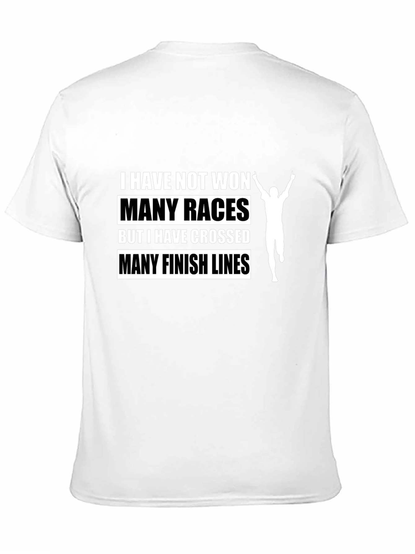 Motivational Runner T-Shirt - Finish Lines