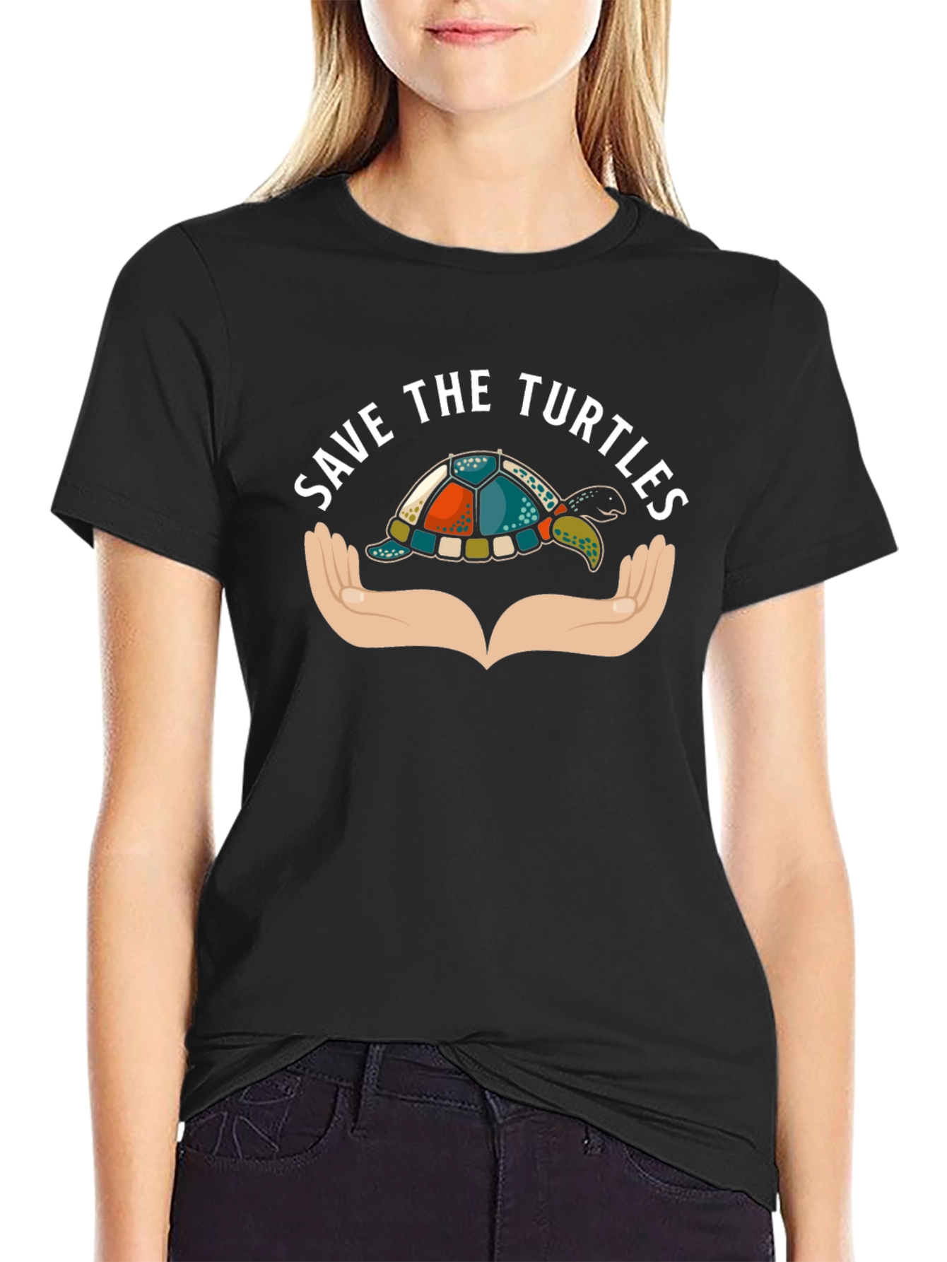 Save The Turtles T-Shirt Environmental Tee