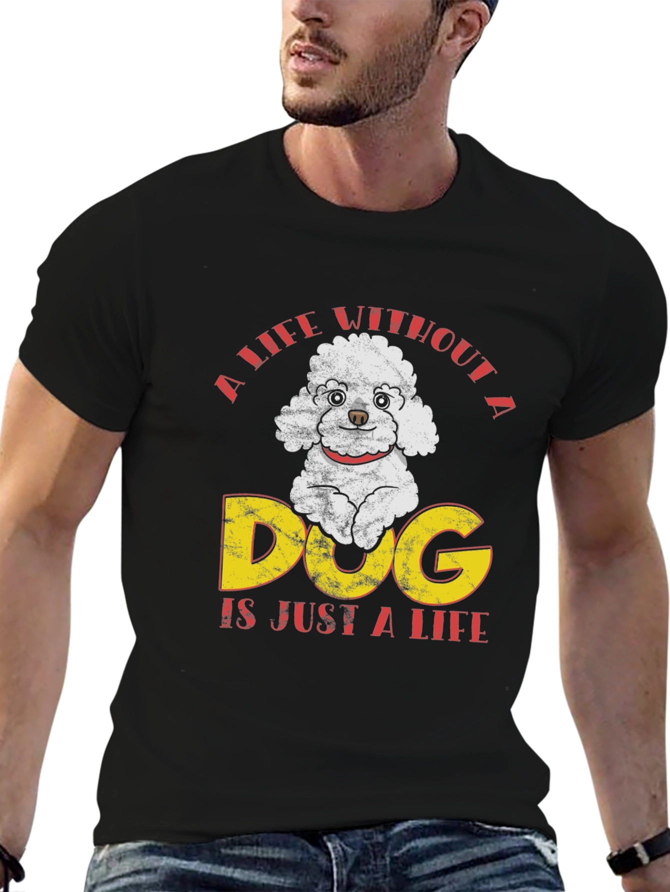 Dog Lover T-Shirt: Life Without A Dog