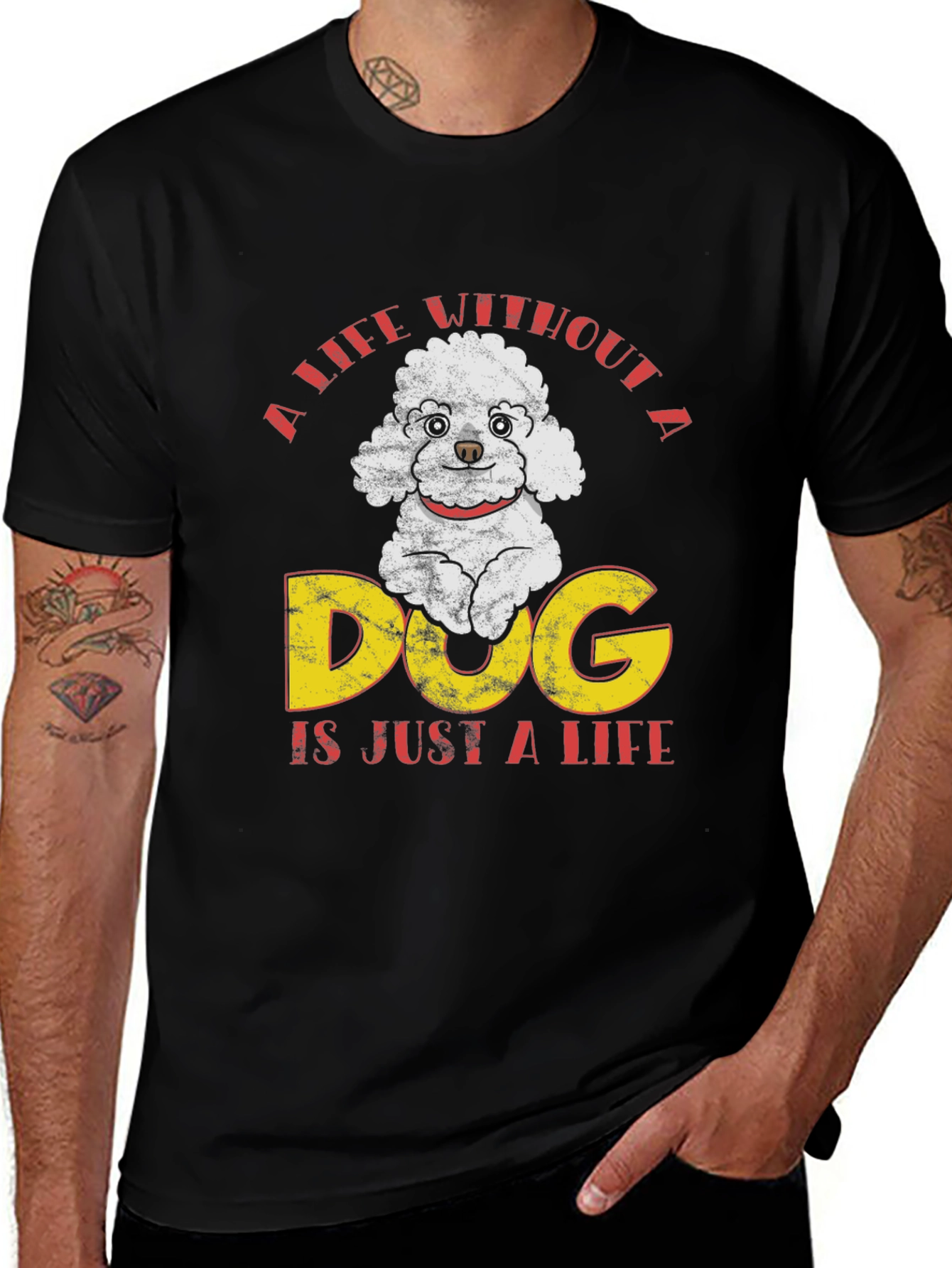 Dog Lover T-Shirt: Life Without A Dog