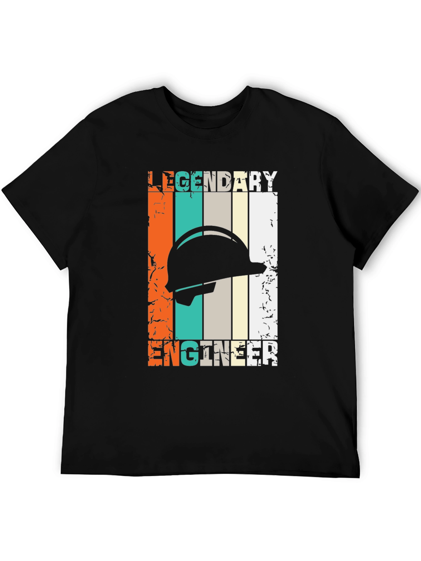 Legendary Engineer Retro Graphic T-Shirt