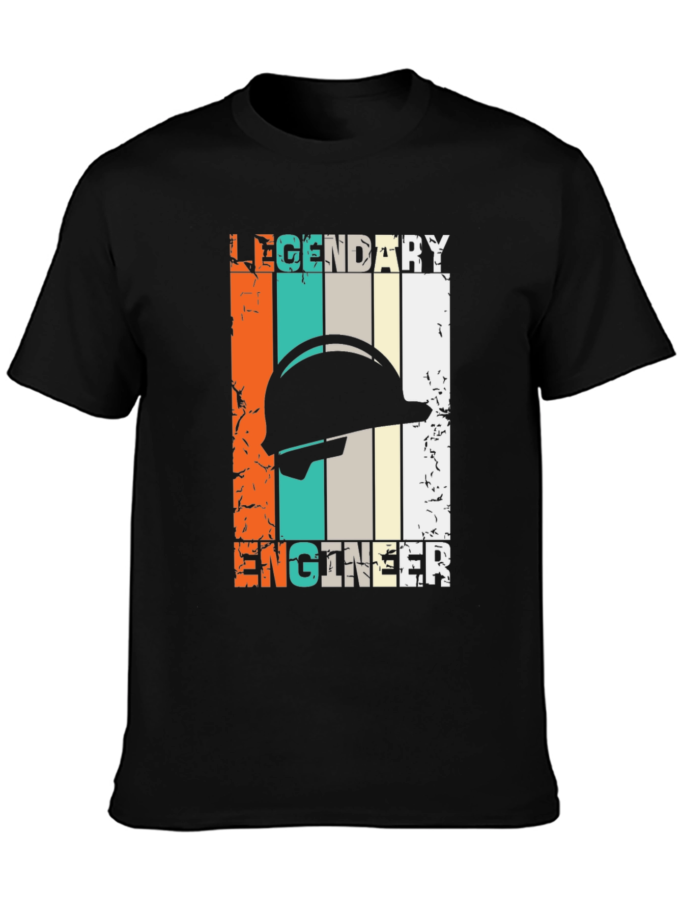 Legendary Engineer Retro Graphic T-Shirt