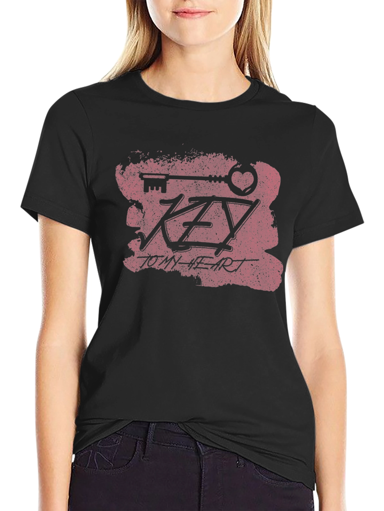 Key to My Heart T-Shirt - Mens Graphic Tee