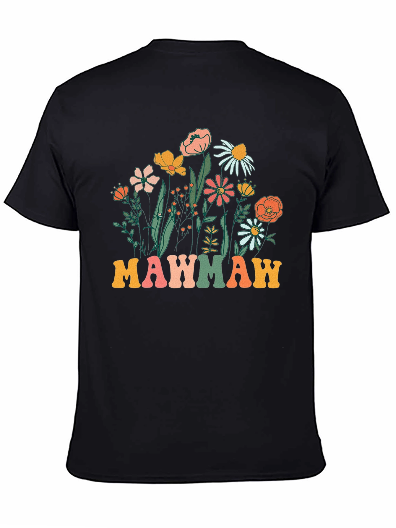 Floral Mawmaw T-Shirt - Cute Grandma Gift