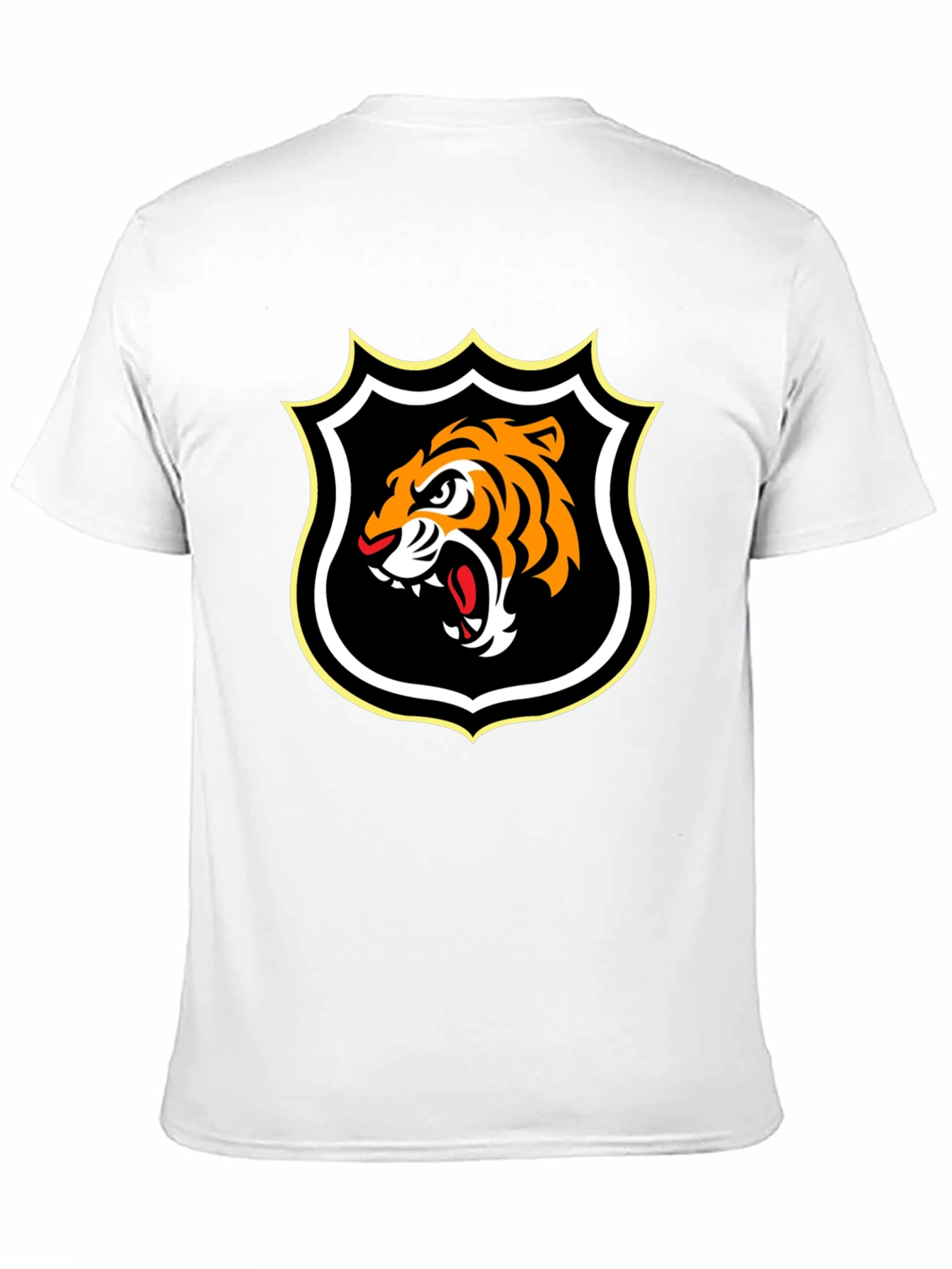 Tiger Emblem Black Tee