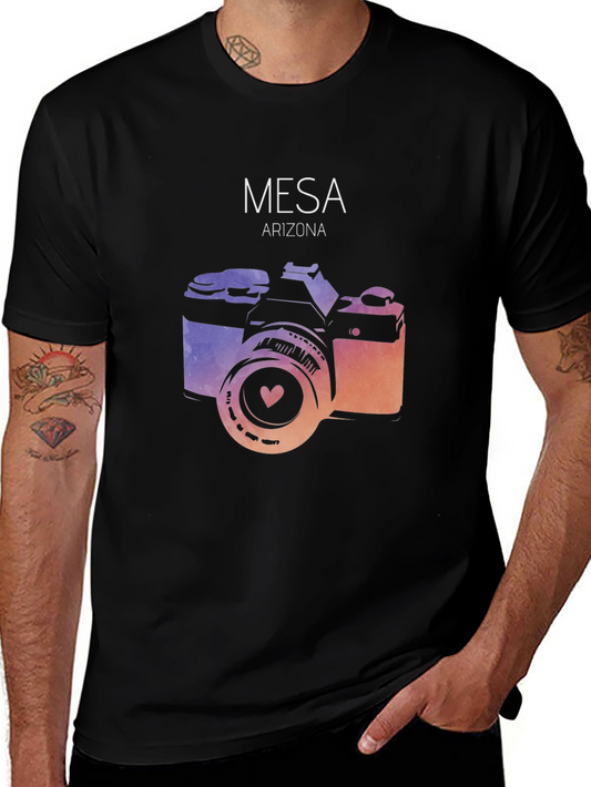 Mesa Arizona Camera Graphic T-Shirt