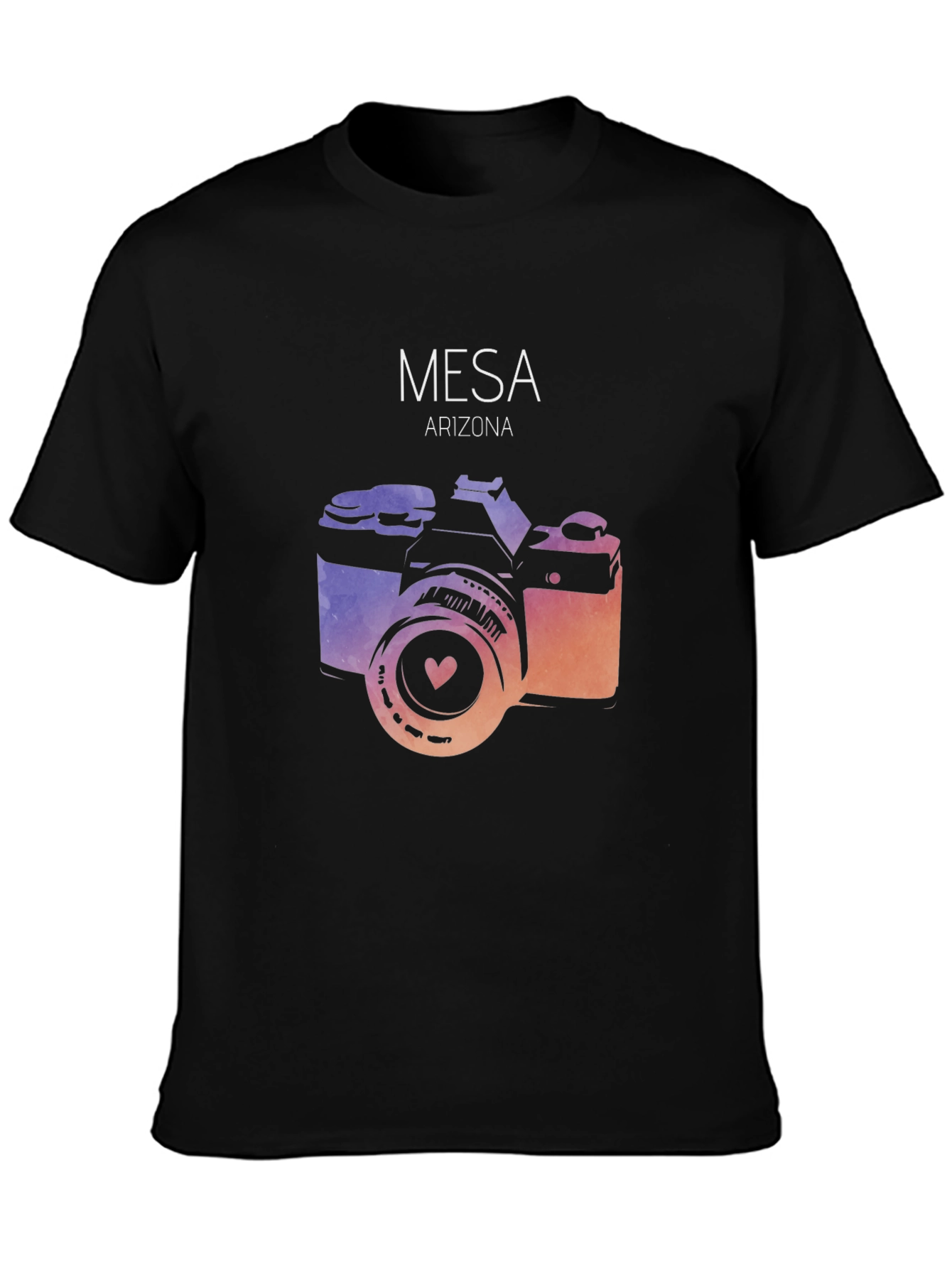 Mesa Arizona Camera Graphic T-Shirt