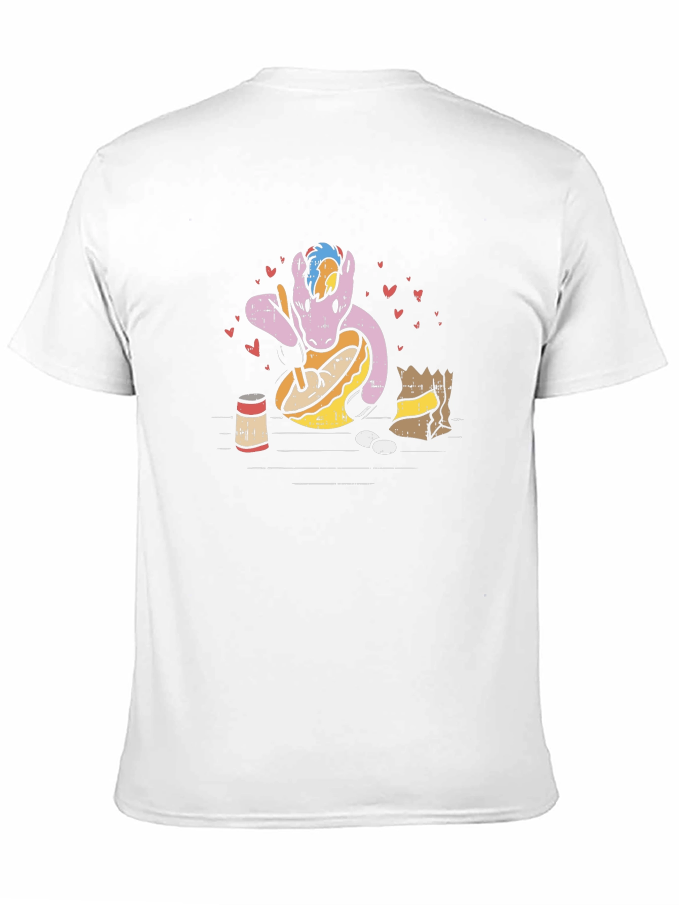 Funny Pony Cooking T-Shirt - Novelty Graphic Tee
