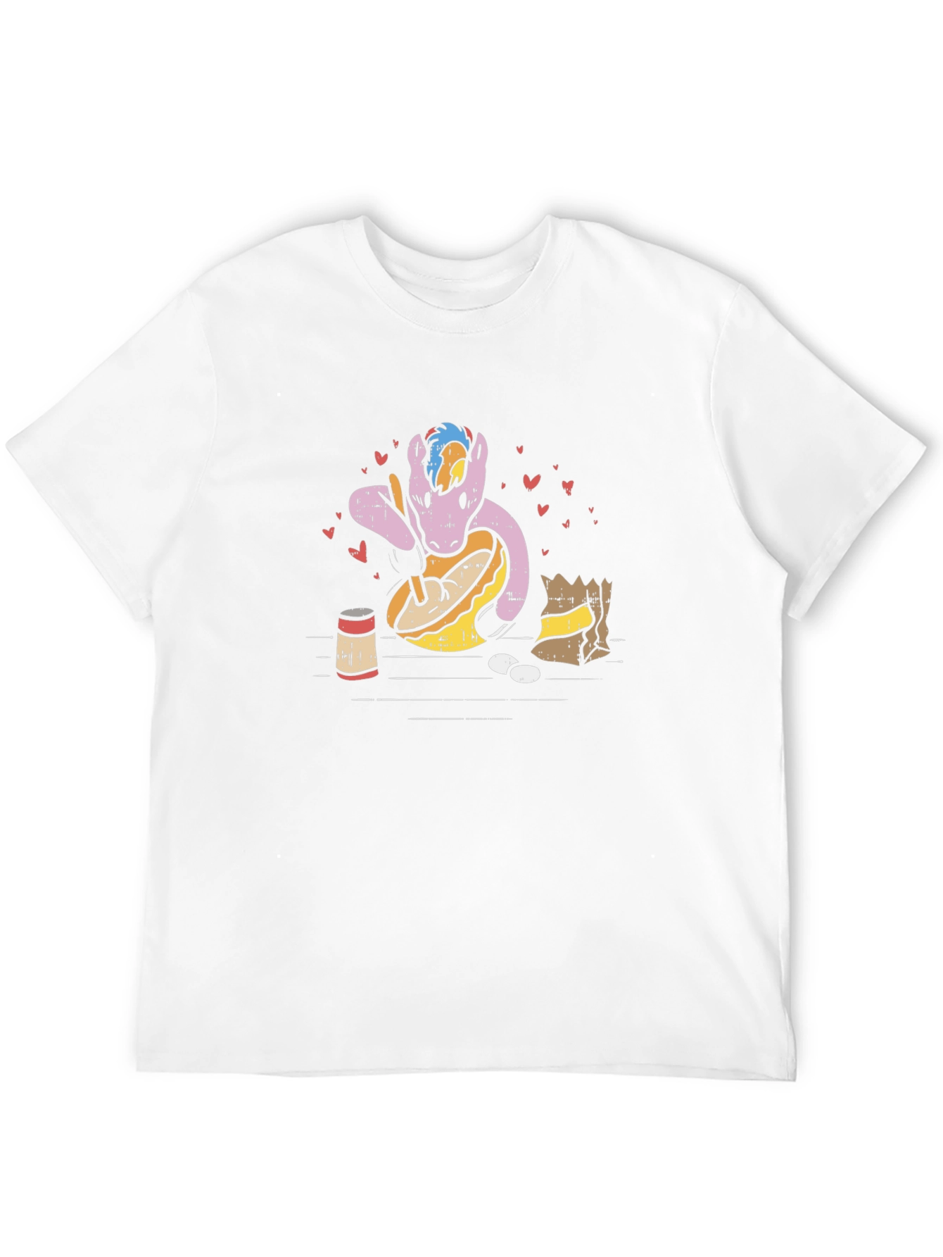 Funny Pony Cooking T-Shirt - Novelty Graphic Tee