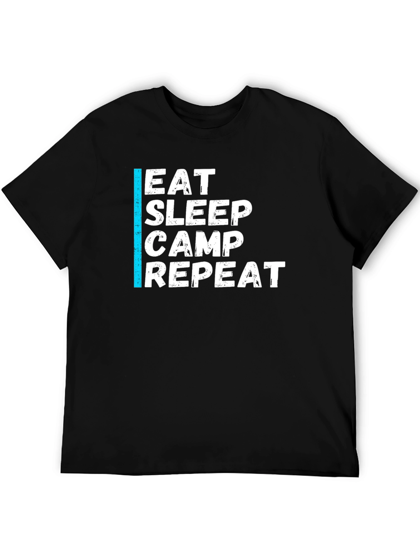 Eat Sleep Camp Repeat Graphic Tee