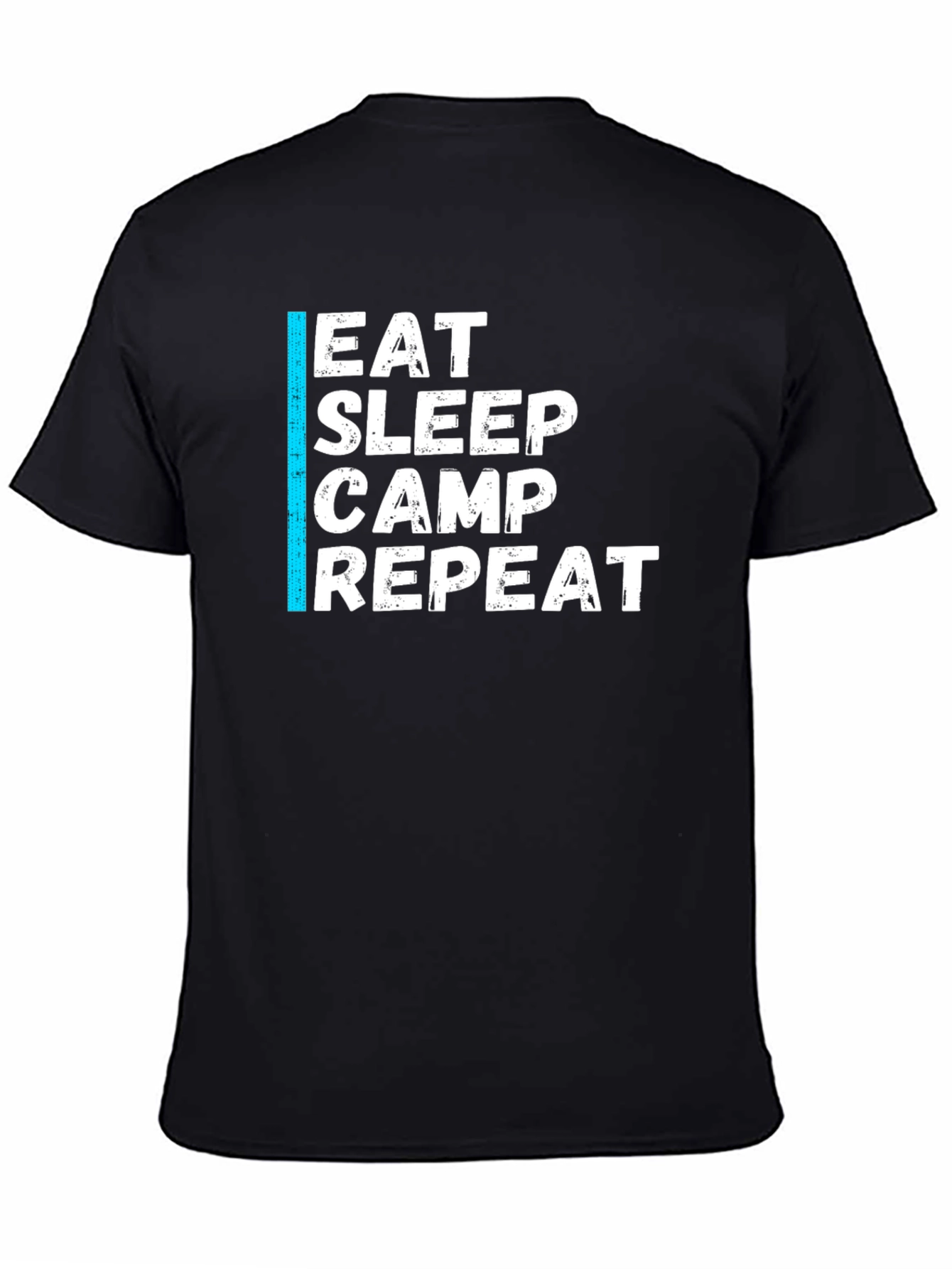 Eat Sleep Camp Repeat Graphic Tee