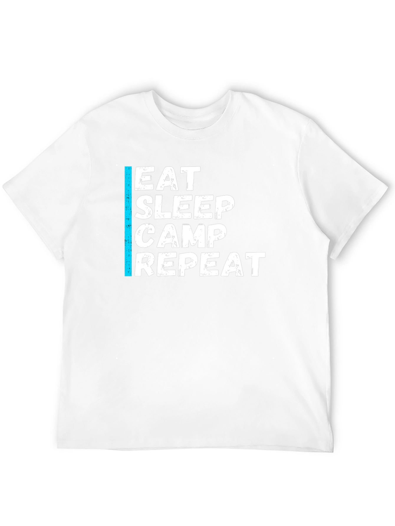 Eat Sleep Camp Repeat Graphic Tee