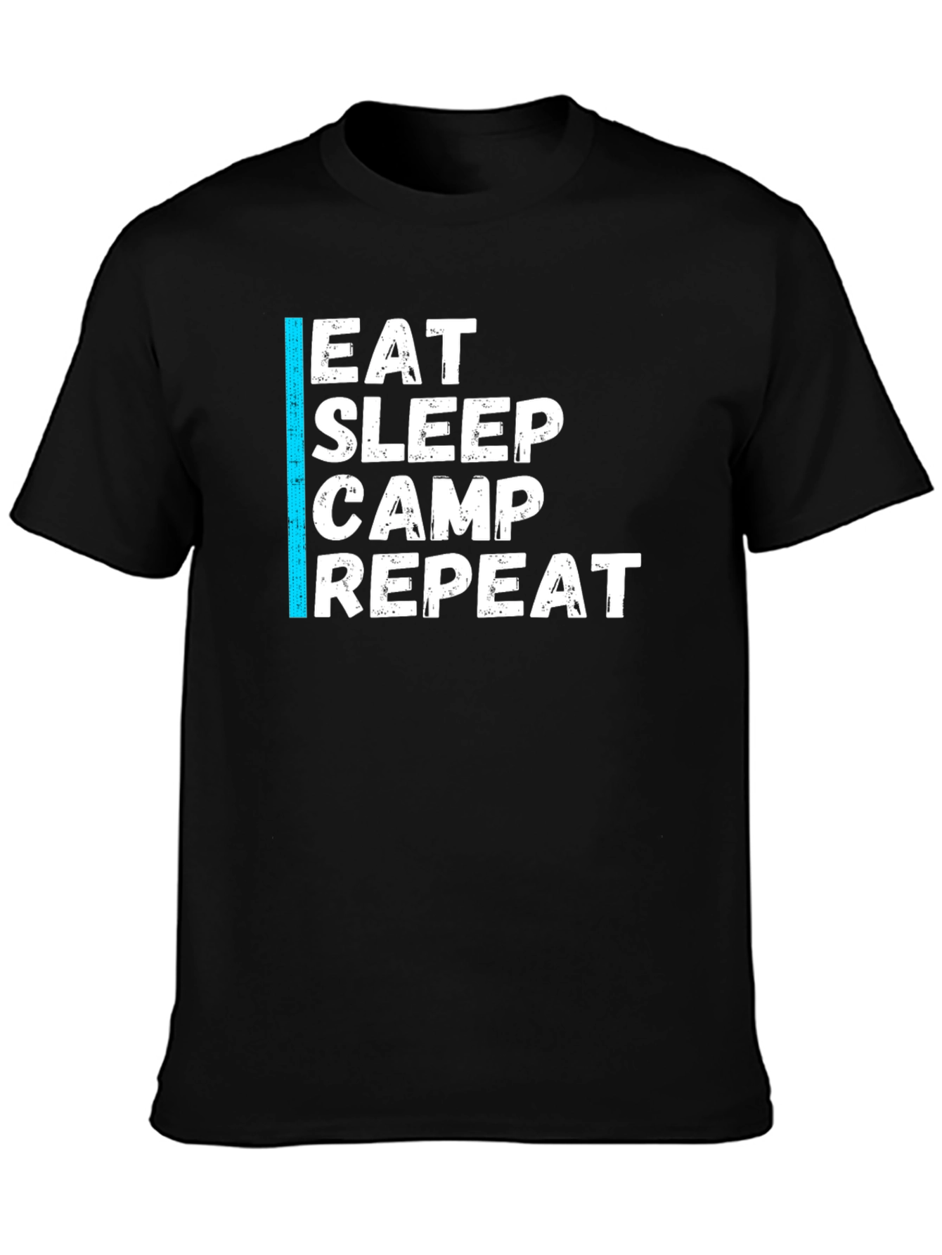 Eat Sleep Camp Repeat Graphic Tee
