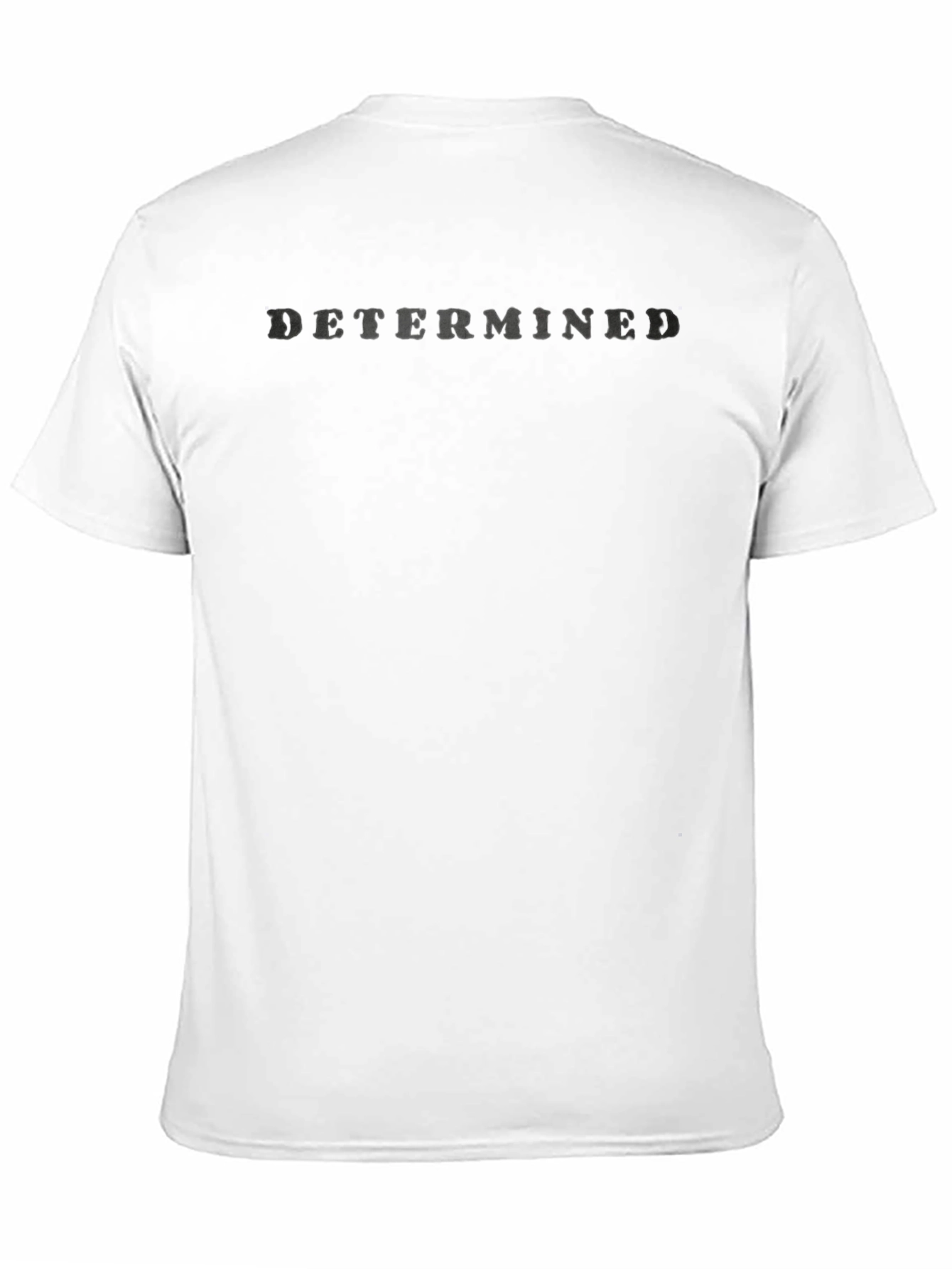 Determined Black Graphic T-Shirt