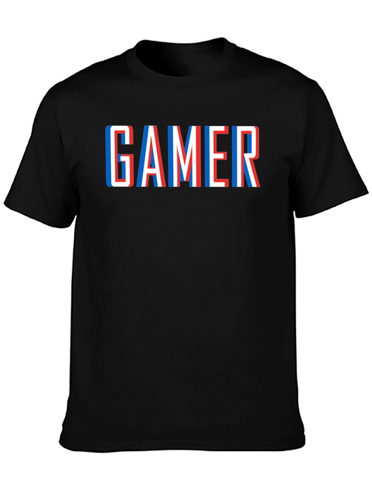 Gamer T-Shirt - Stylish Black Tee for Gaming Enthusiasts
