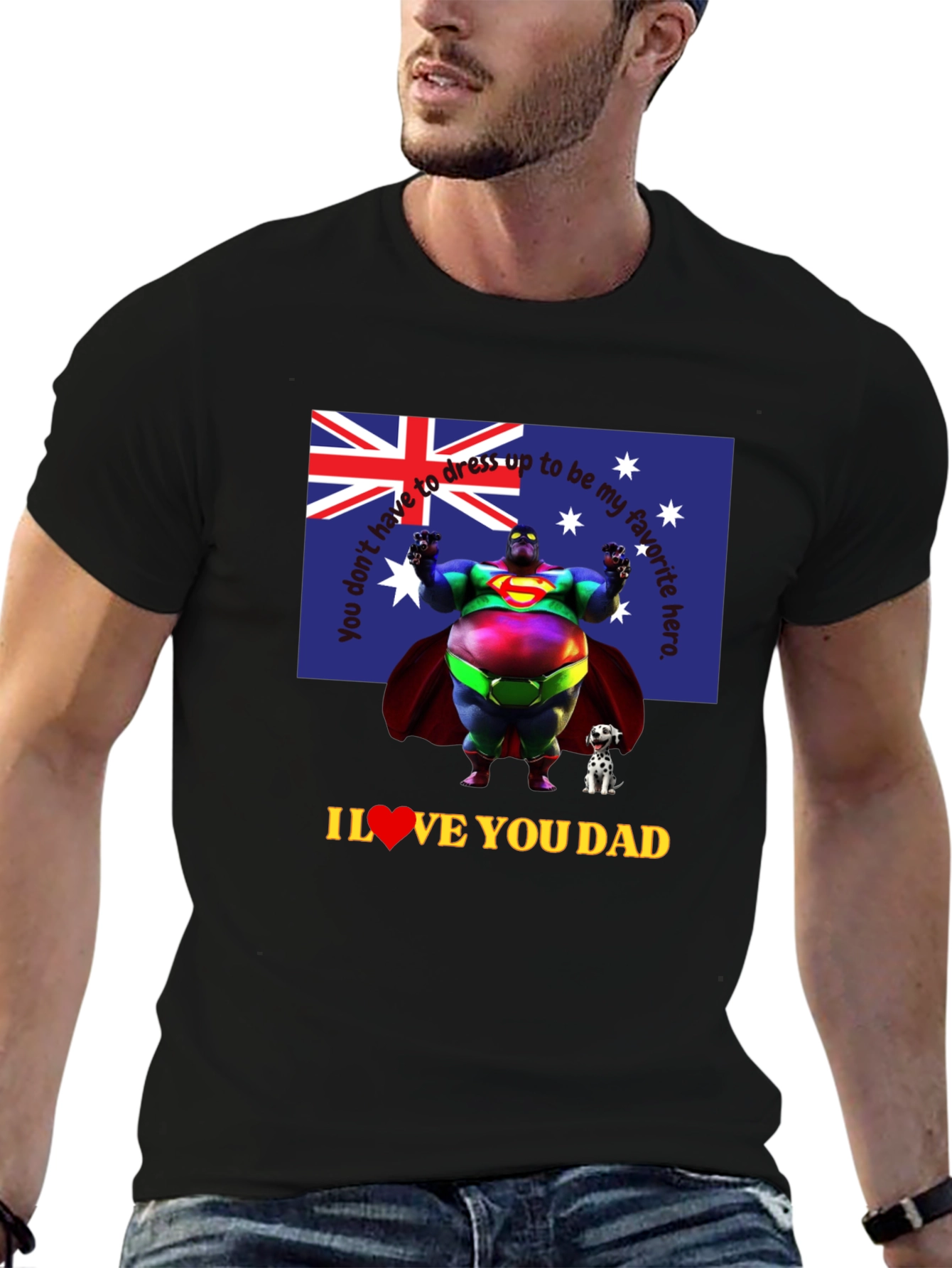I Love You Dad Superman T-Shirt