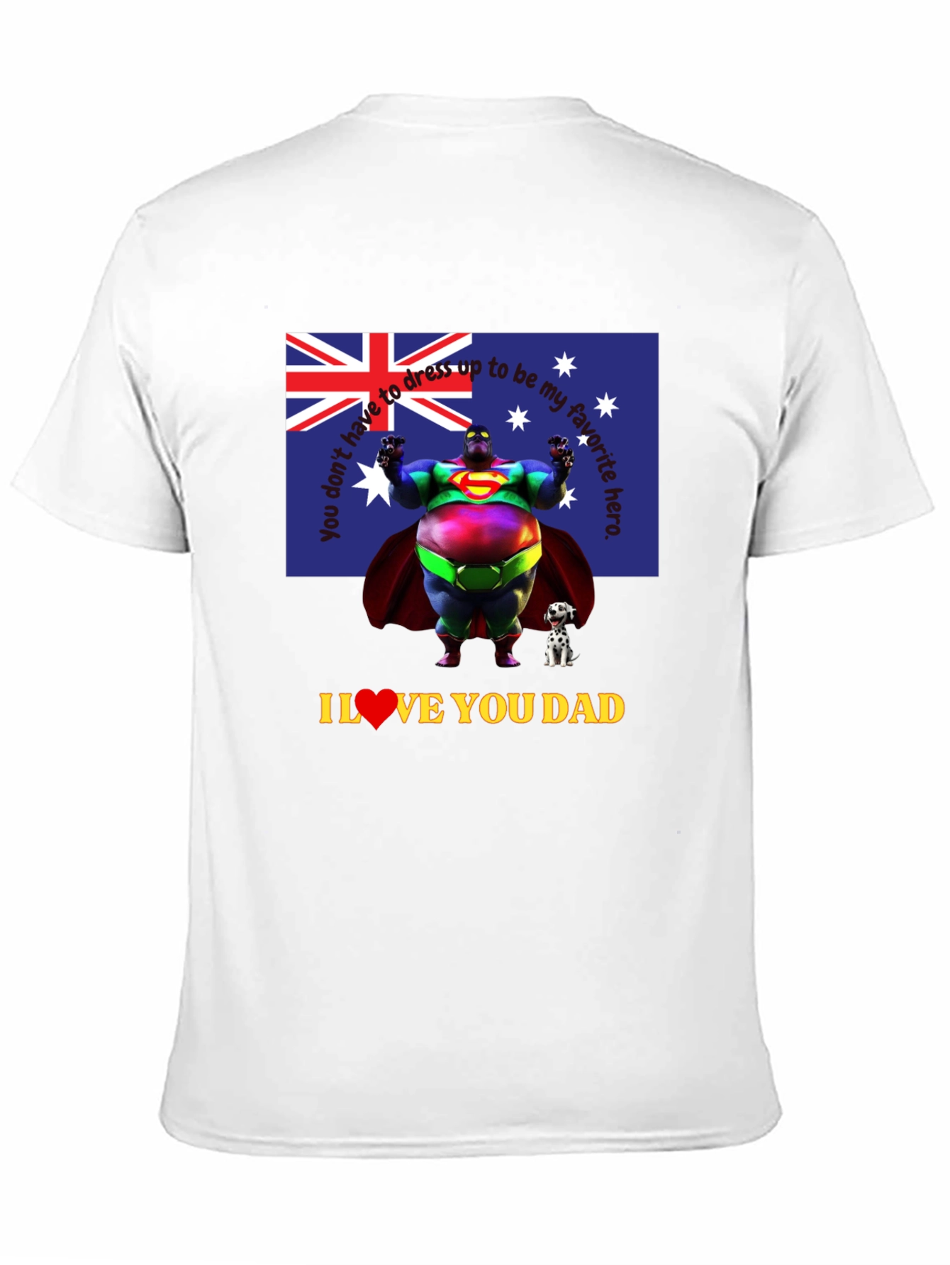 I Love You Dad Superman T-Shirt
