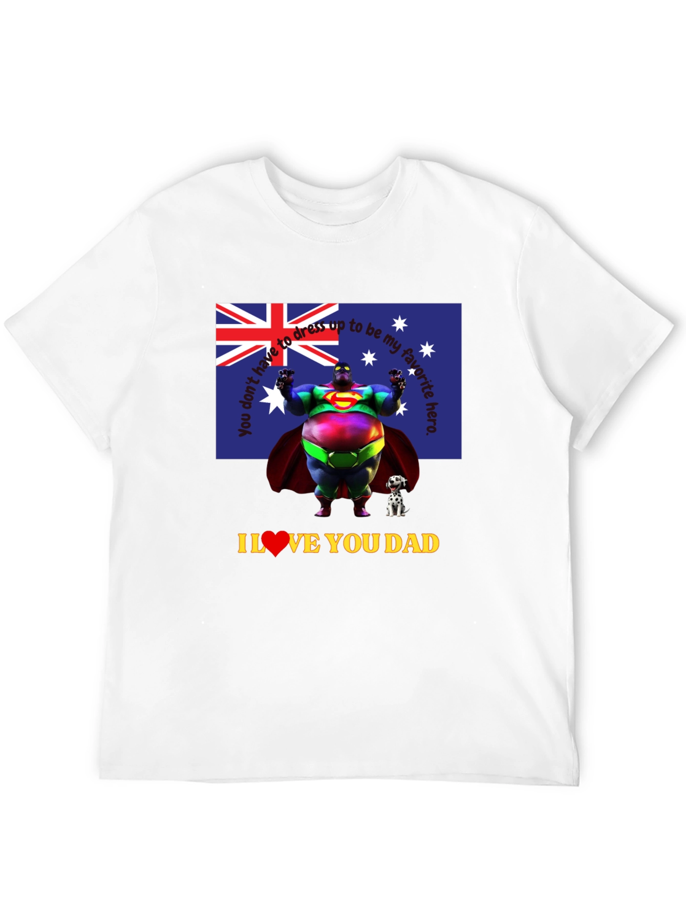 I Love You Dad Superman T-Shirt