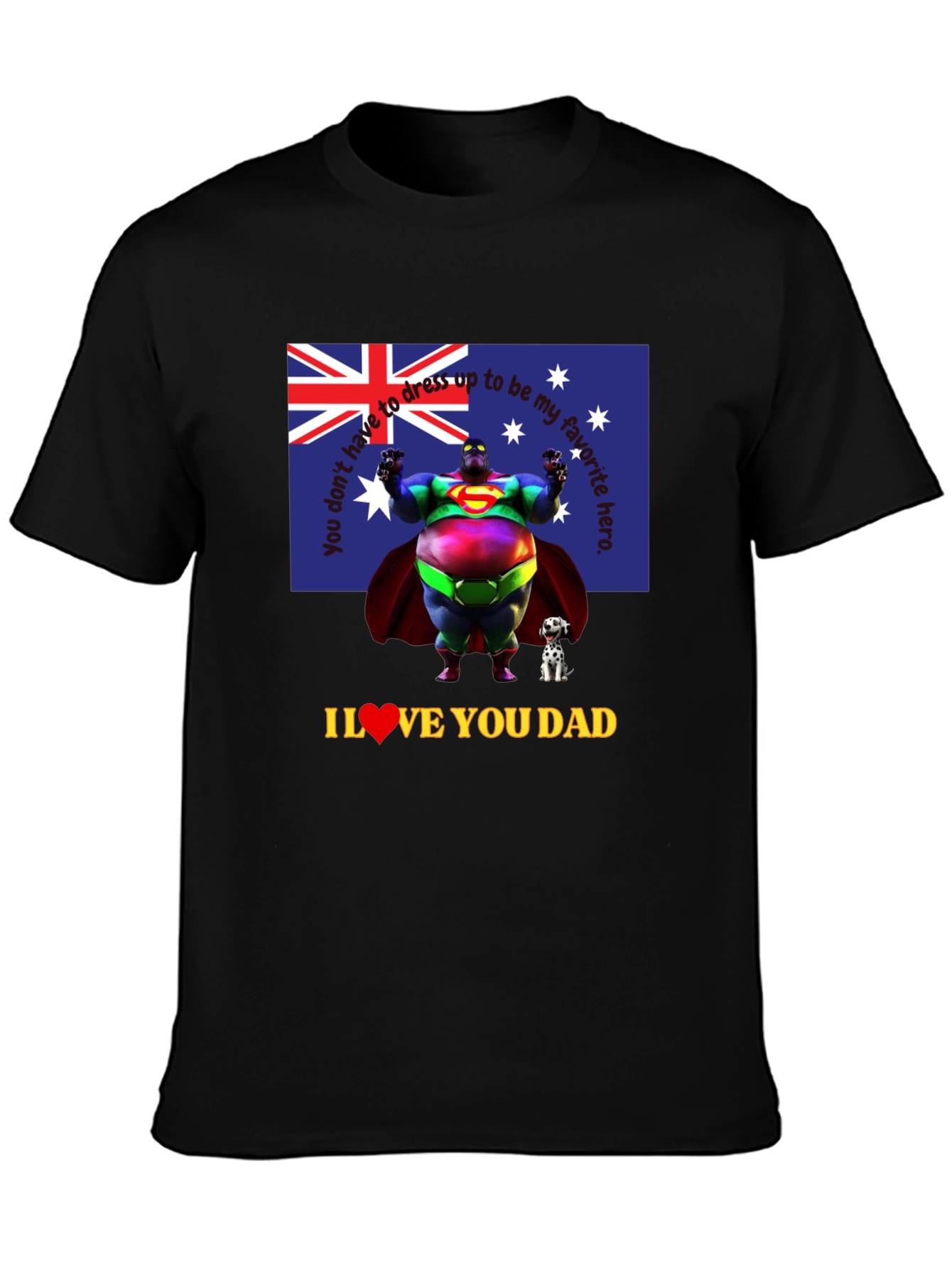 I Love You Dad Superman T-Shirt