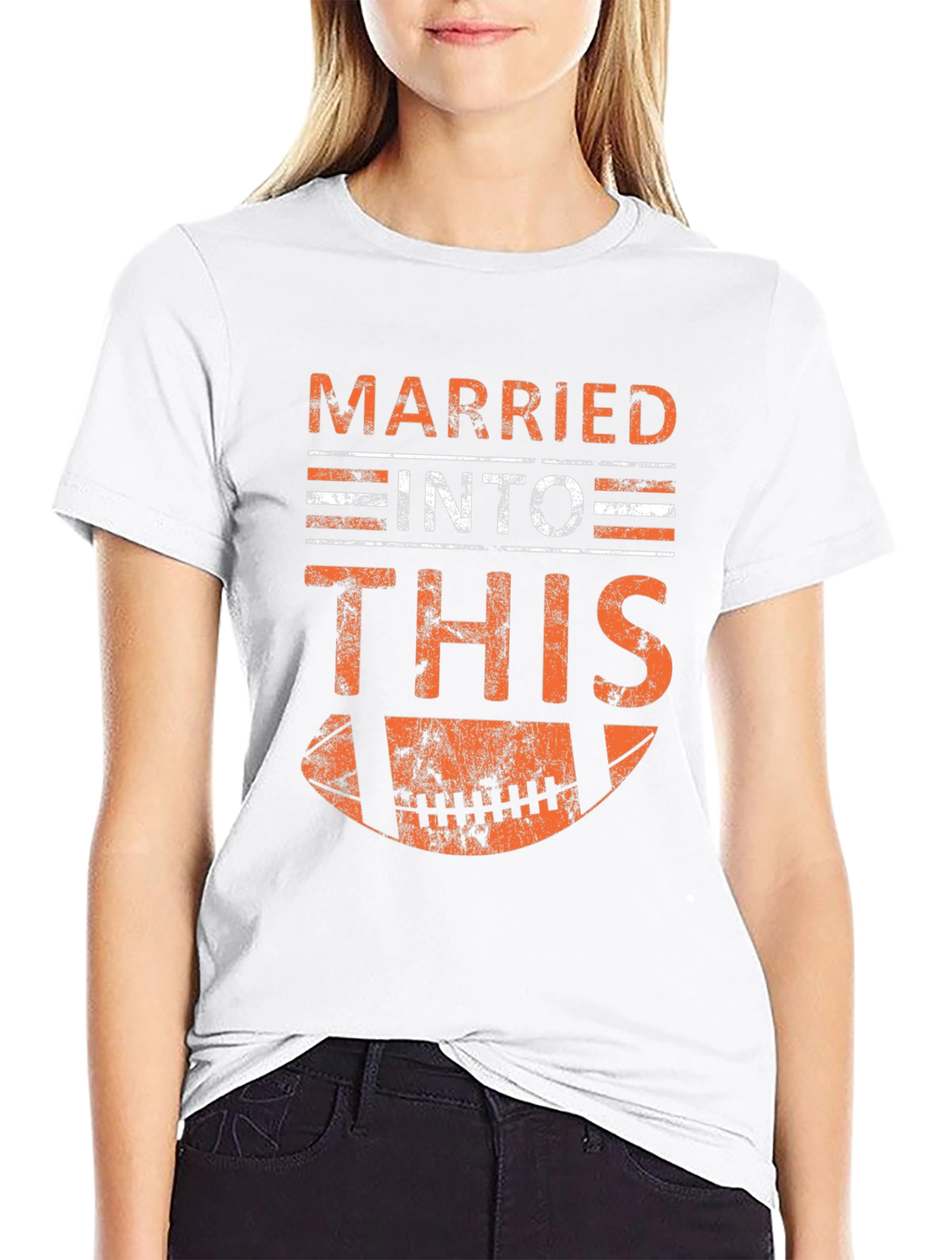 Married Into This Football T-Shirt