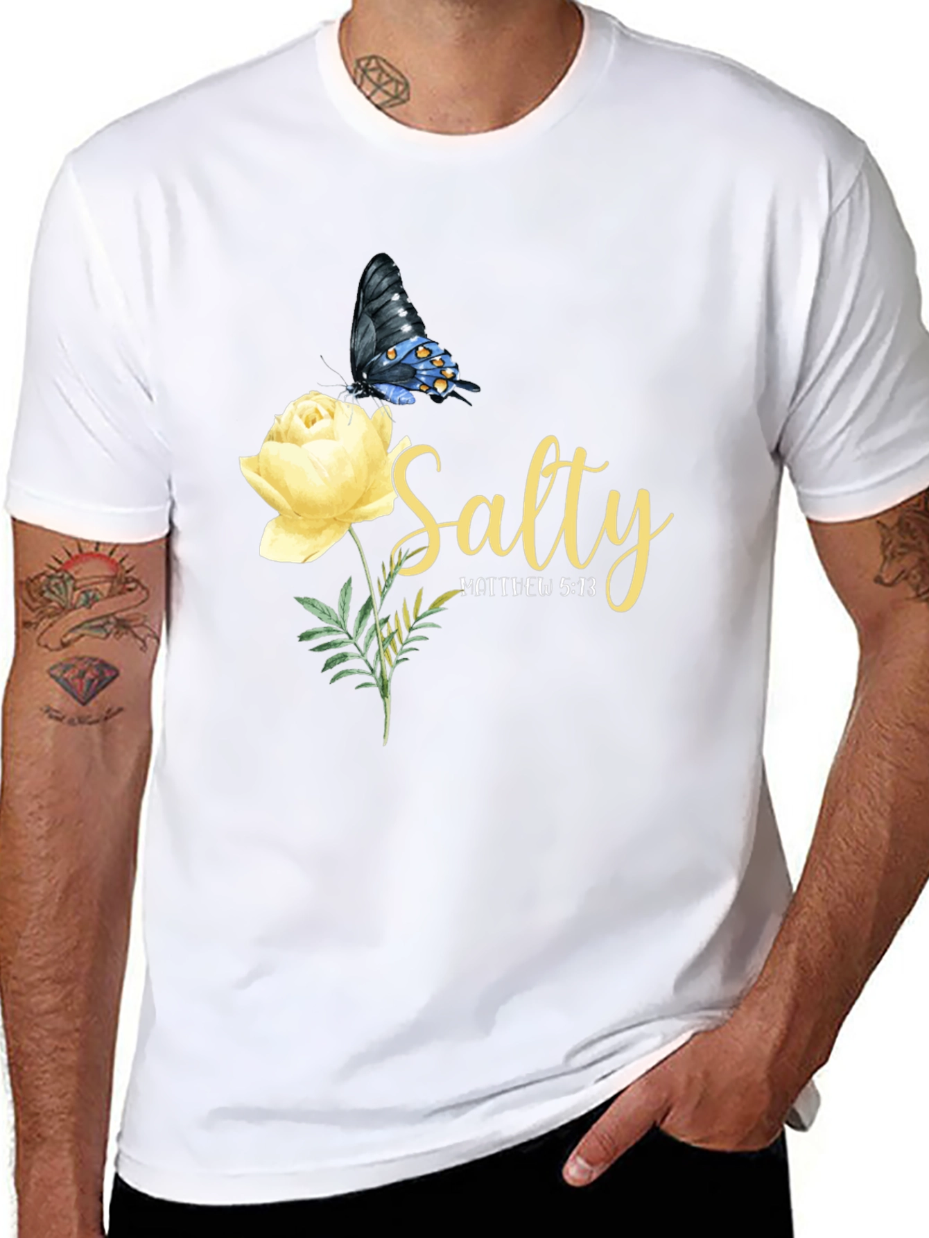 Salty Matthew 5:13 Graphic Tee - Christian Apparel