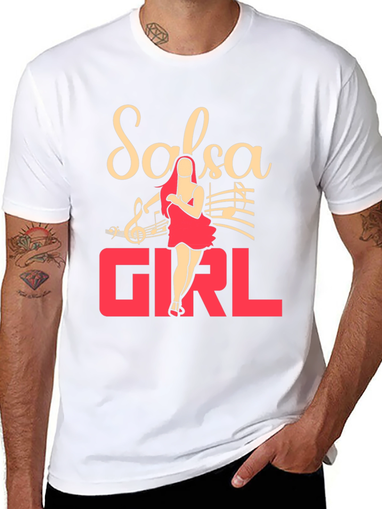 Salsa Girl T-Shirt - Dance Lover Tee