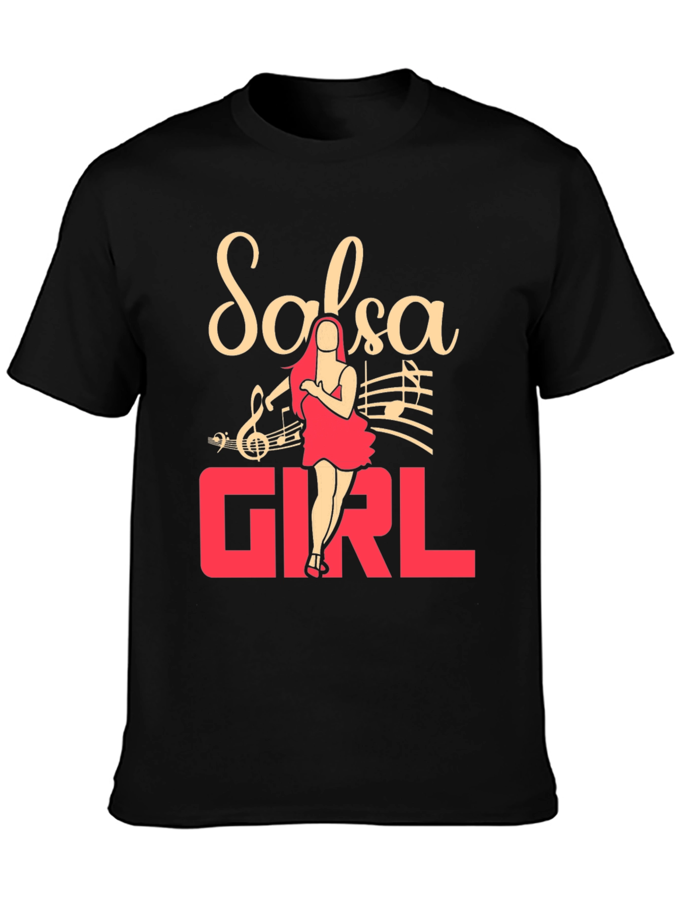 Salsa Girl T-Shirt - Dance Lover Tee